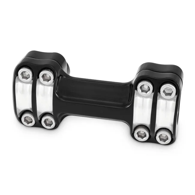 Burly, Reaper riser kit. 1.5" high. 8-bolt 1-piece. Black CM