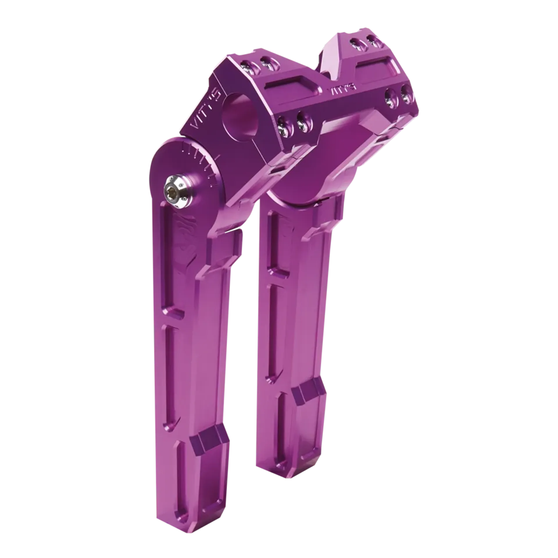 Adjustable 10″ riser set Purple