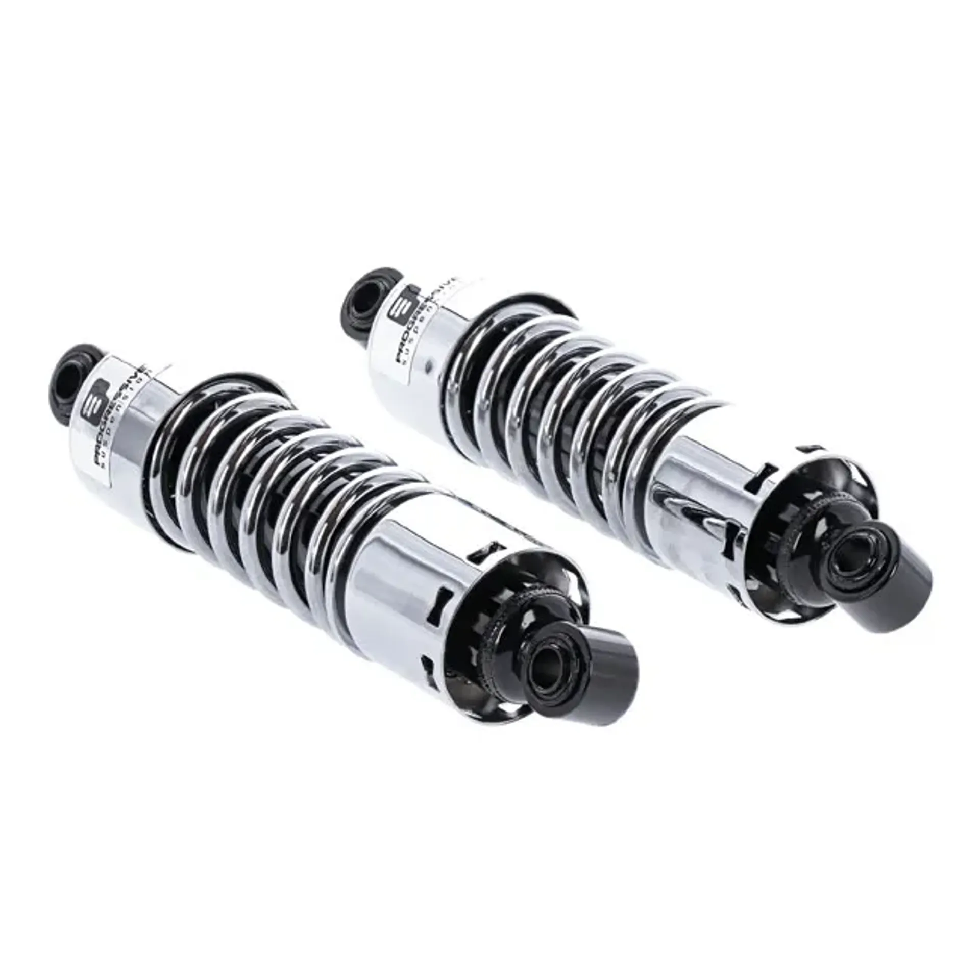 PS, 412 series shock set. 11". STD Duty. Chrome