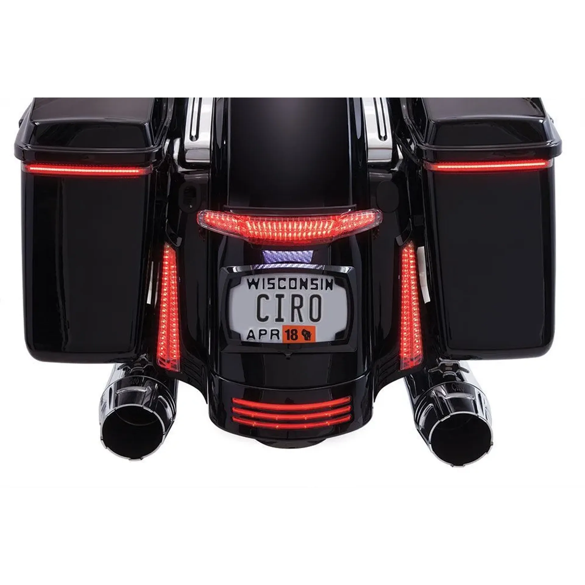 Taillight & License Plate Mount