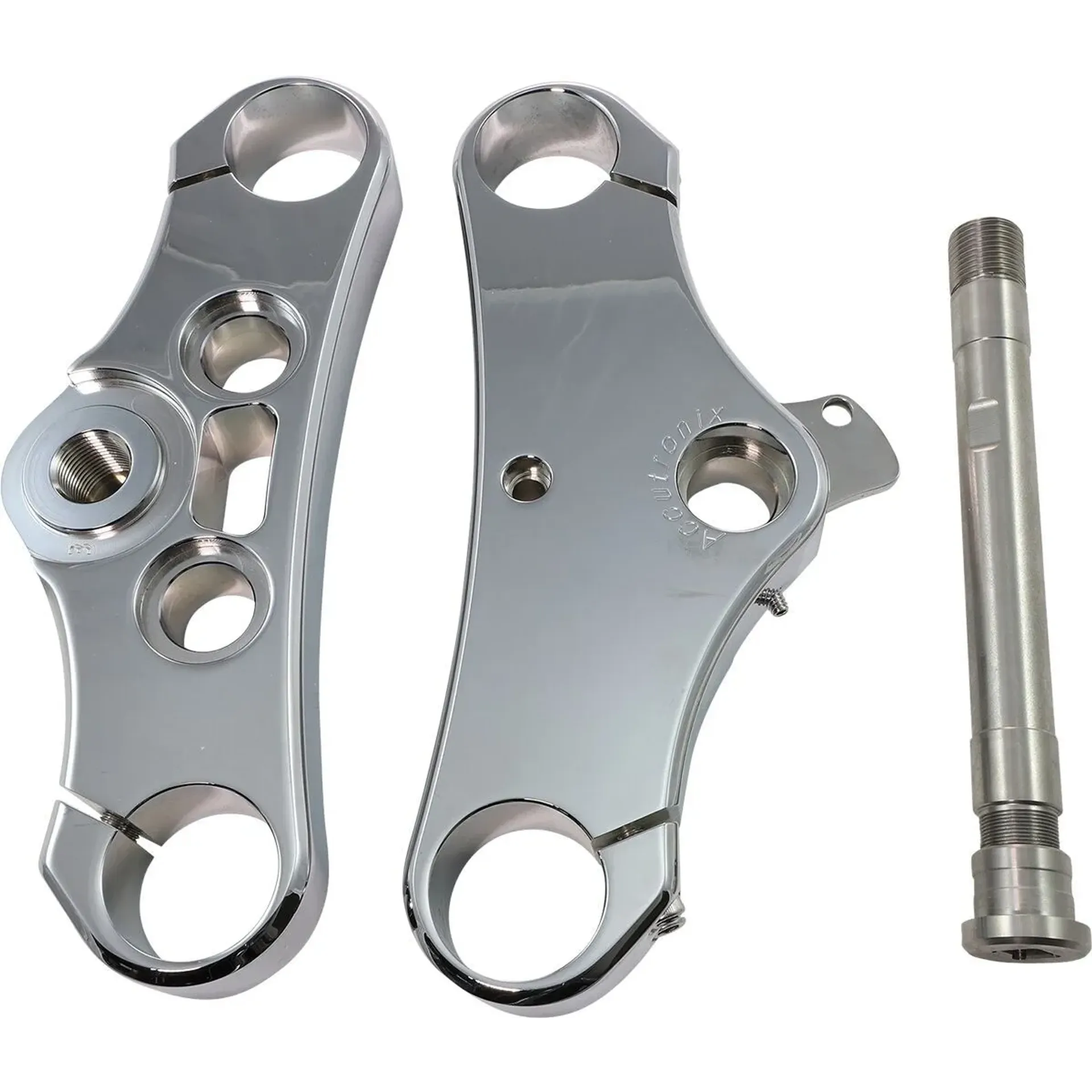 Accutronix Triple Tree Elite Smooth Conversion Kit 3?? Rake 49Mm Chrome
