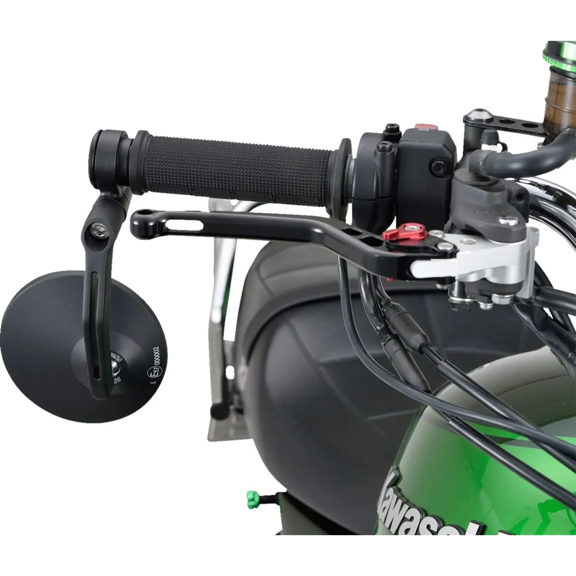 D-Mirror-3 Round Barend Alu Bk