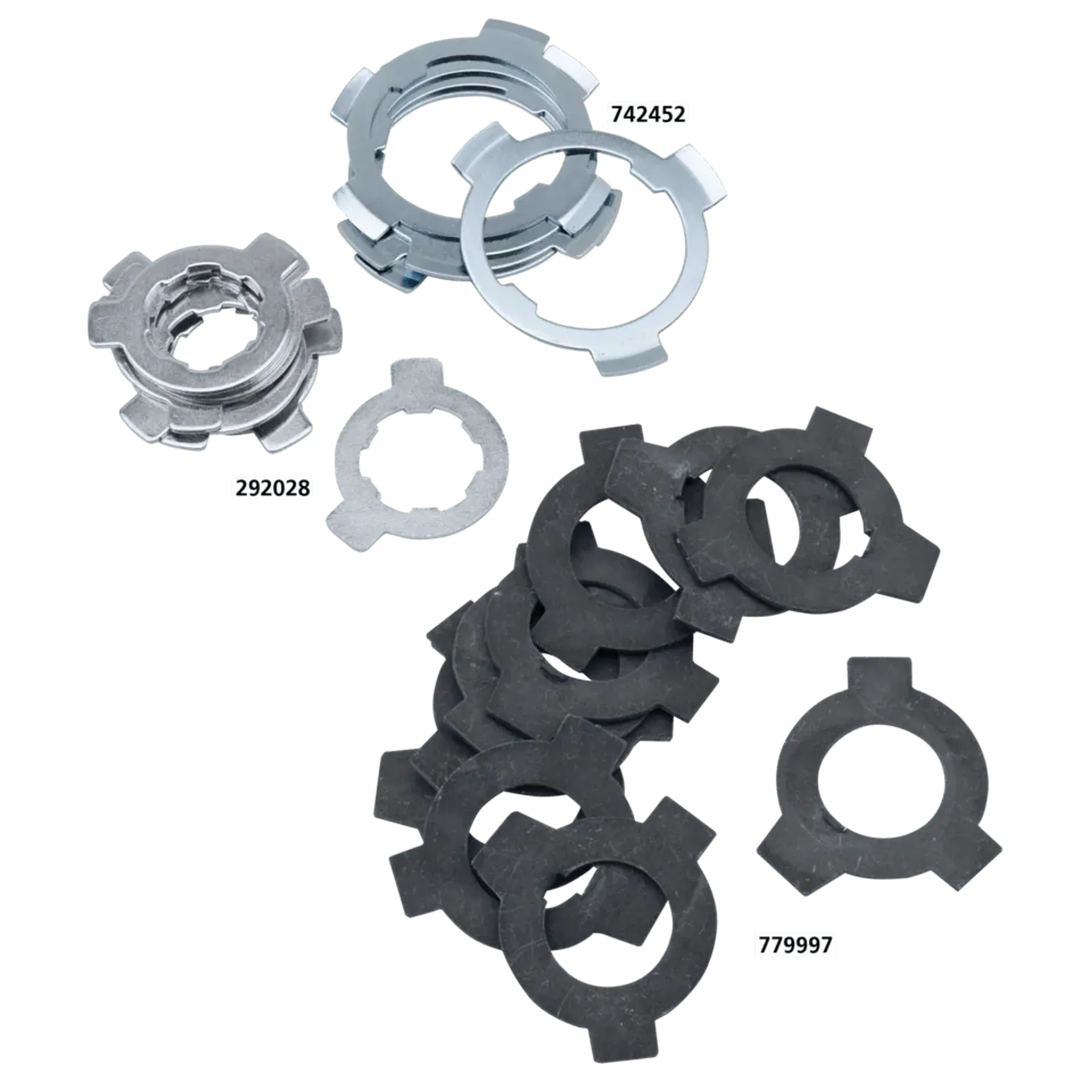 10Pck lockwasher trans sprocket WL/G
