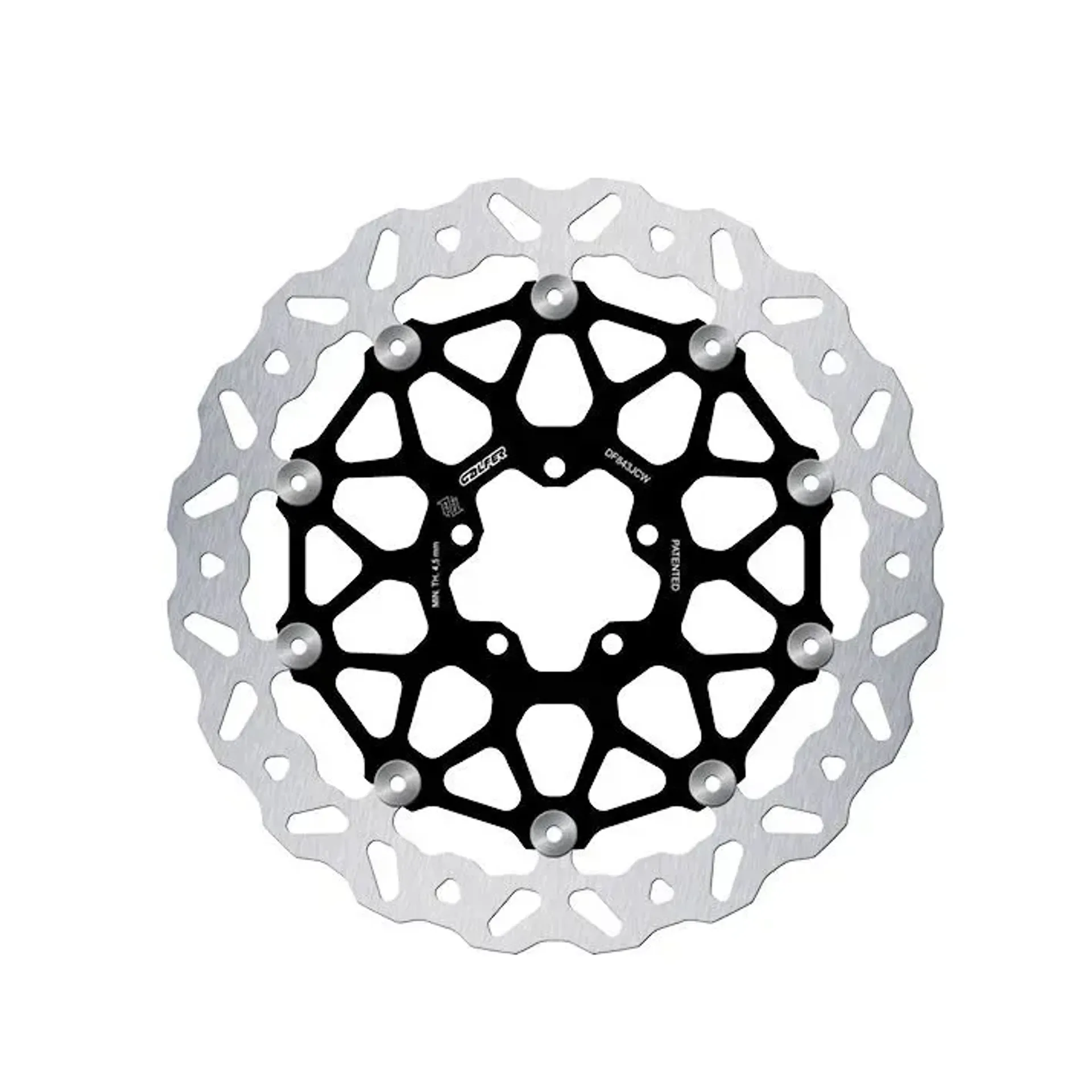 Brake disc wave floatech