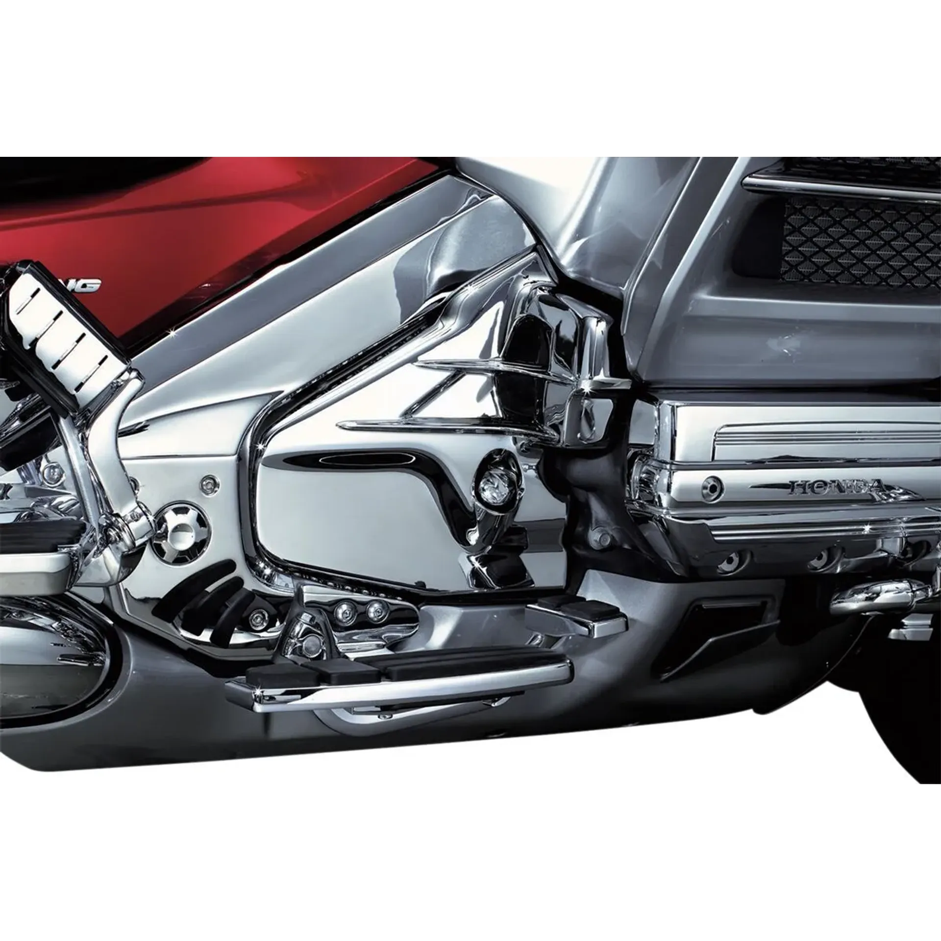 Transmission Cover Honda Gl1800 Chrome