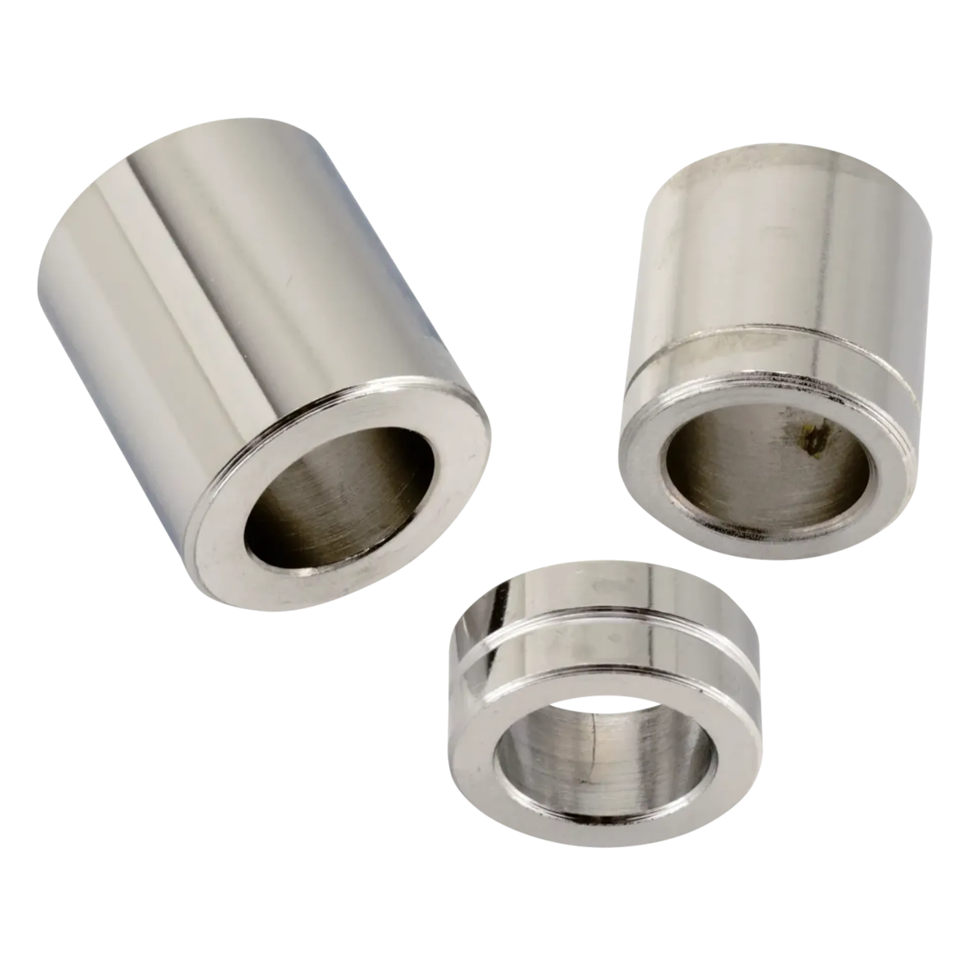 GZP Chr 1″ ID wheel spacer .3125″ long