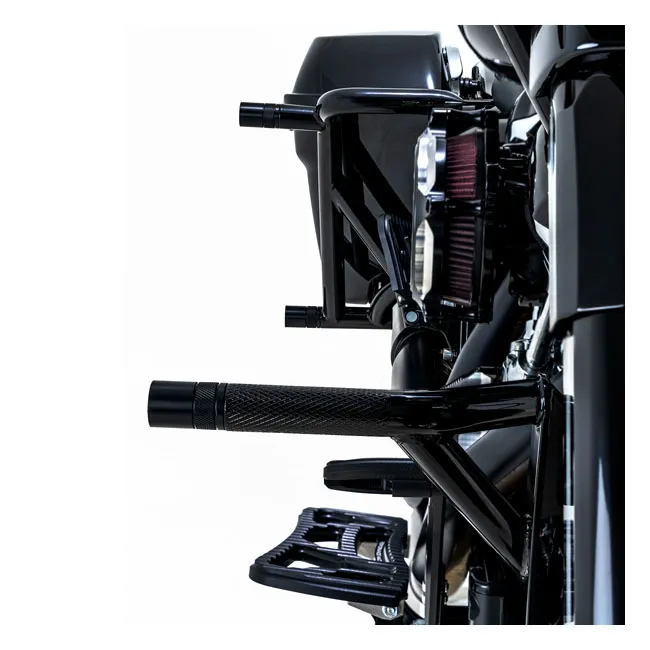 Burly Brand, Brawler crash bar kit Touring. Front. Black - Afbeelding 3