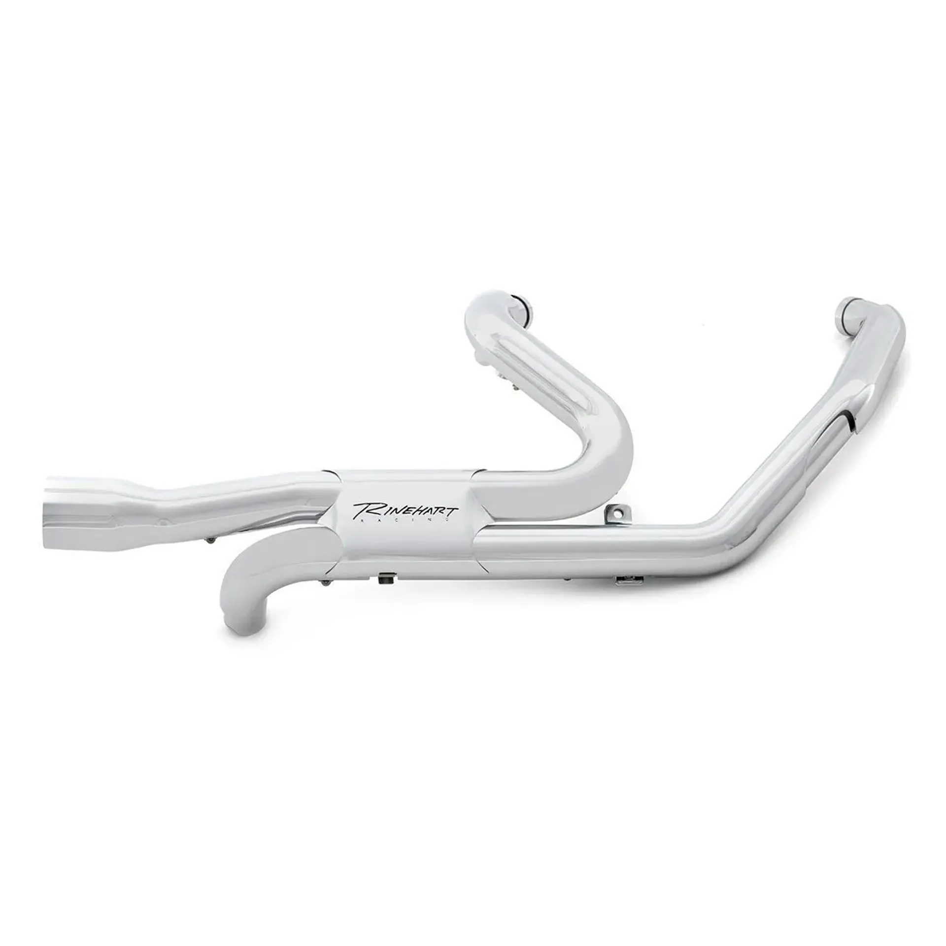 Header Kit Slimline Duals Chrome For M8