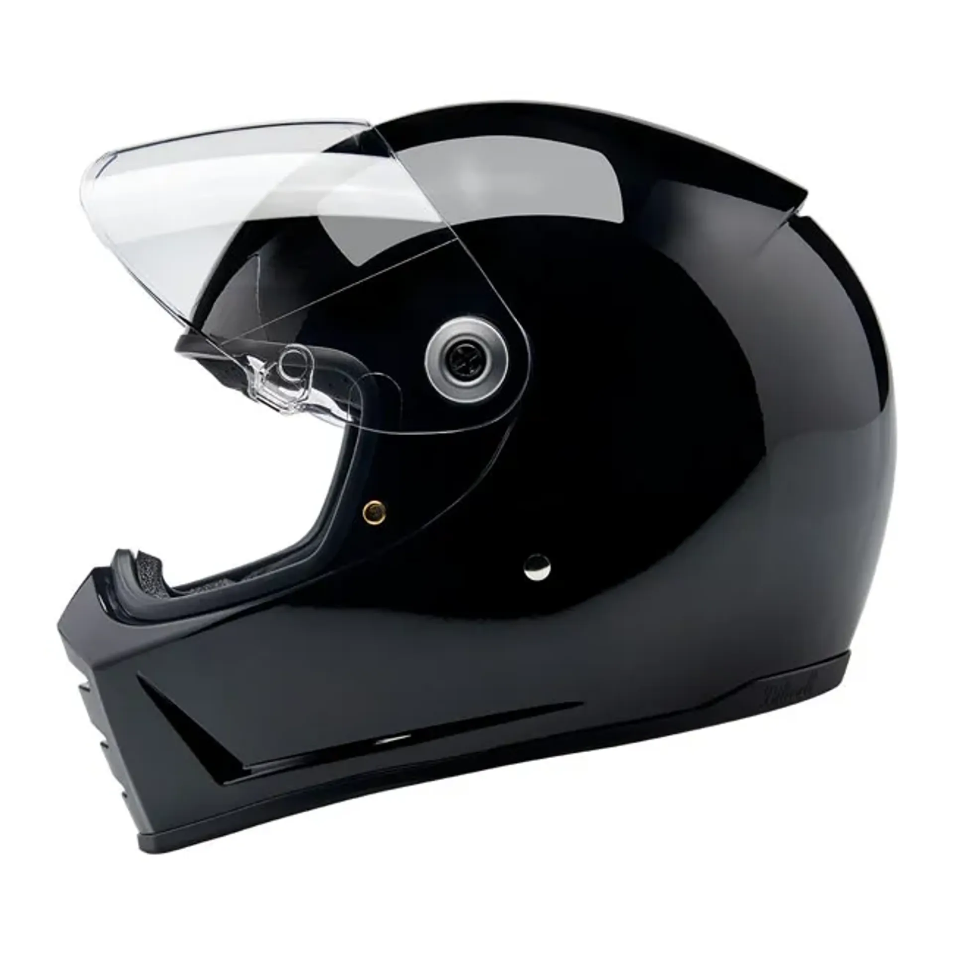 Biltwell Lane Splitter helmet gloss black