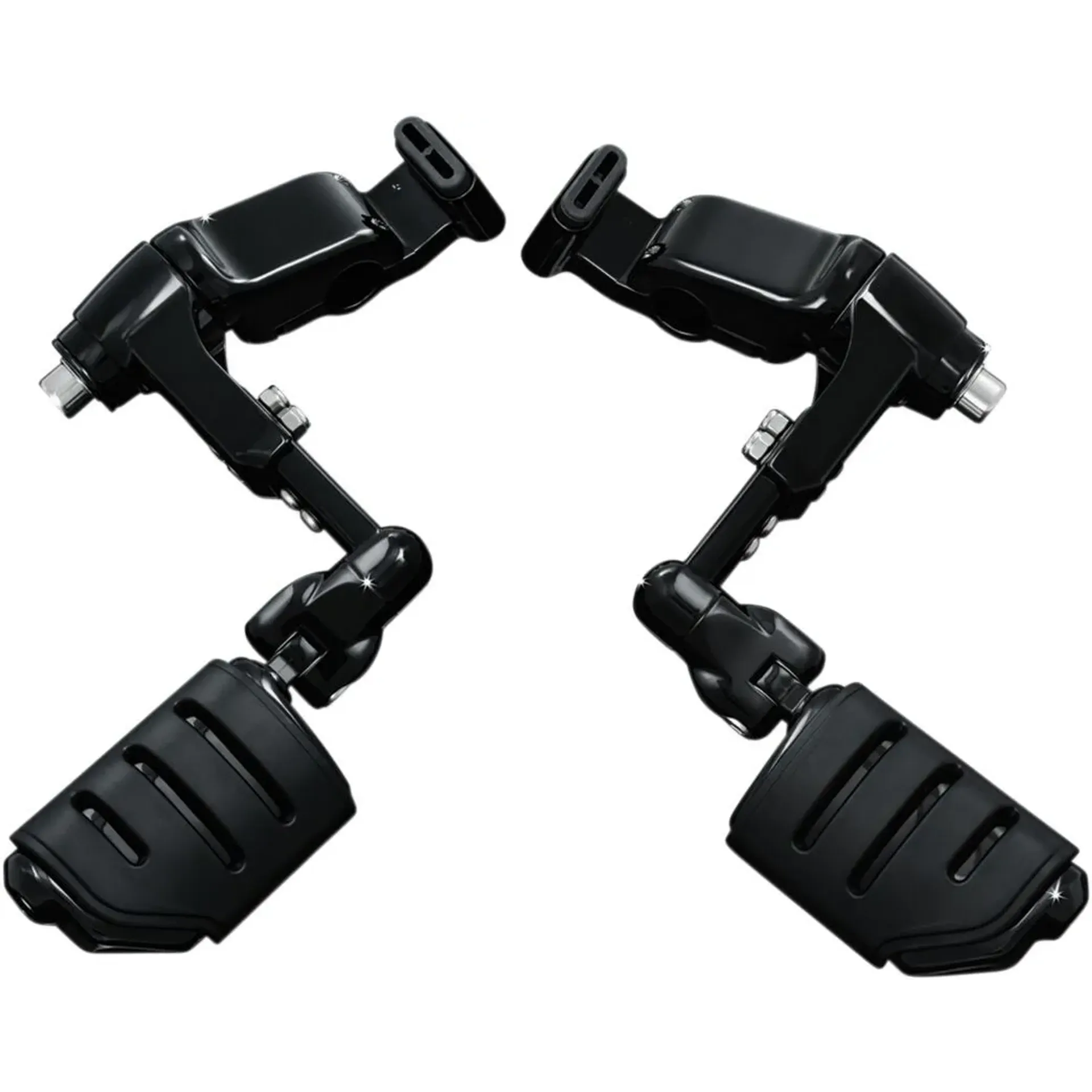 Cruise Peg Mounts Ergo III With Trident Dually Iso-Pegs Black
