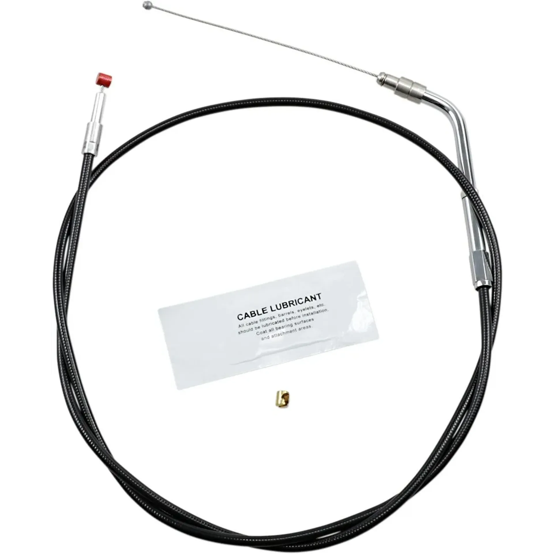 Throttle Cable Traditional Black Standard Length