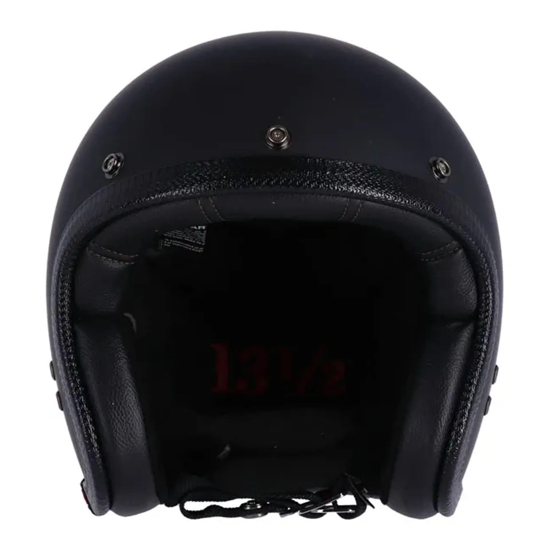 13 1/2 Skull bucket helmet matt black