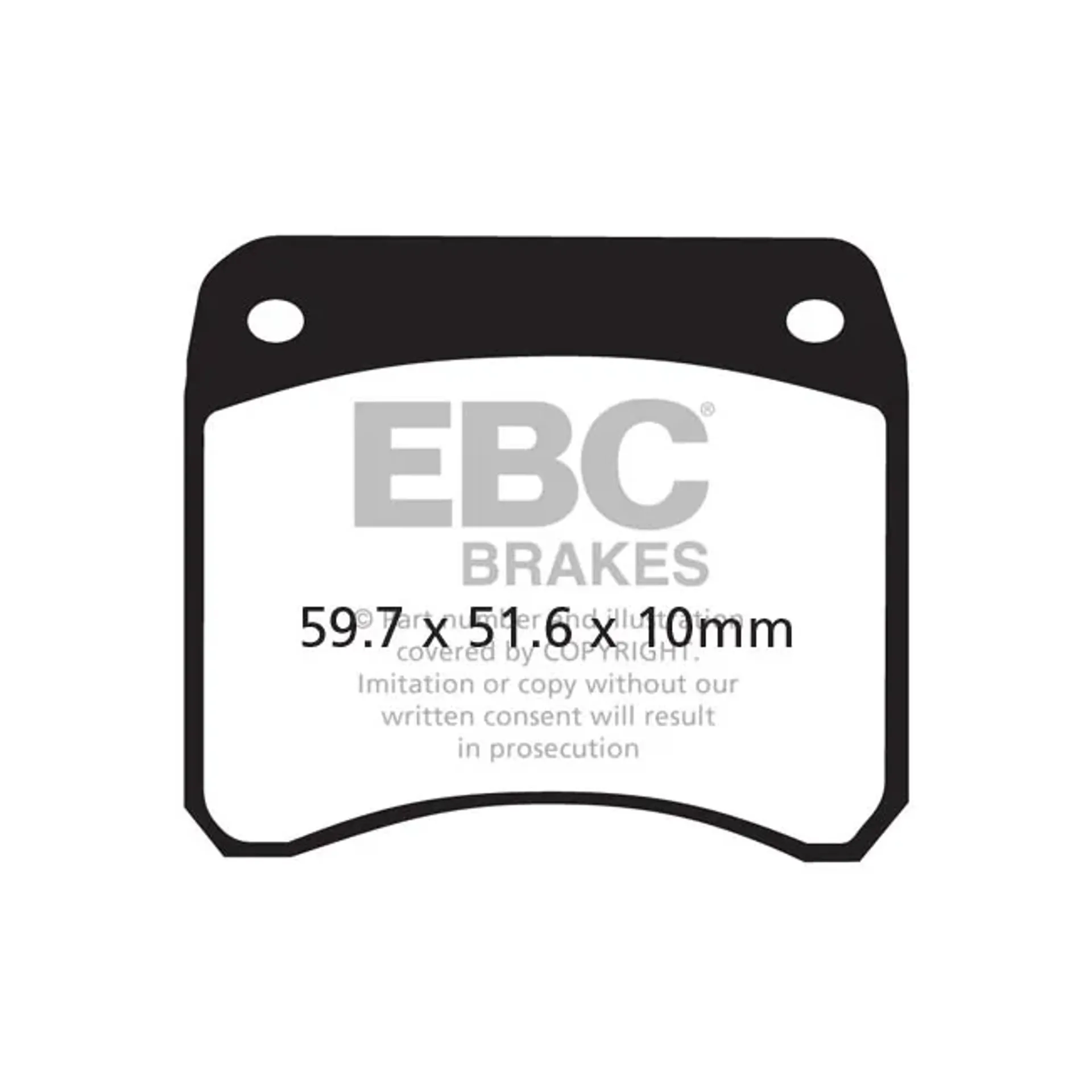 EBC Organic brake pads
