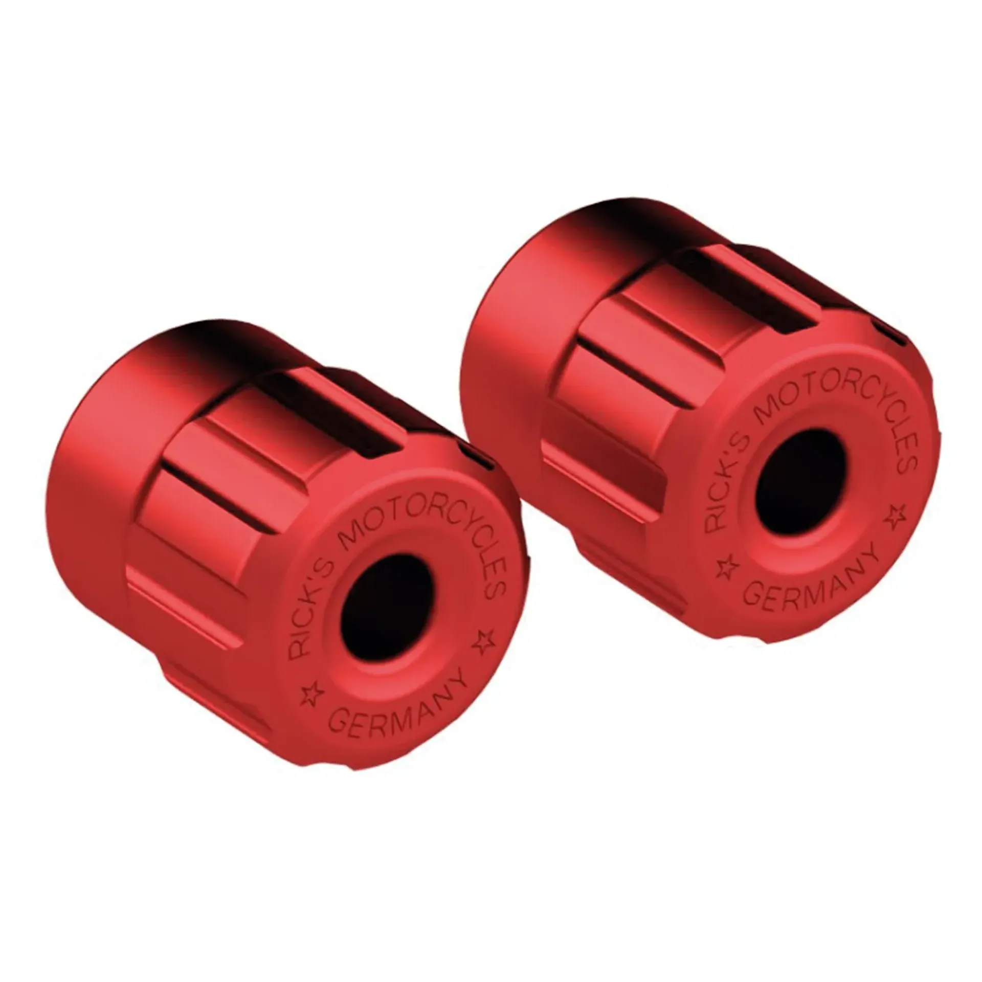 Clubstyle Crash Bar Slider Caps Red