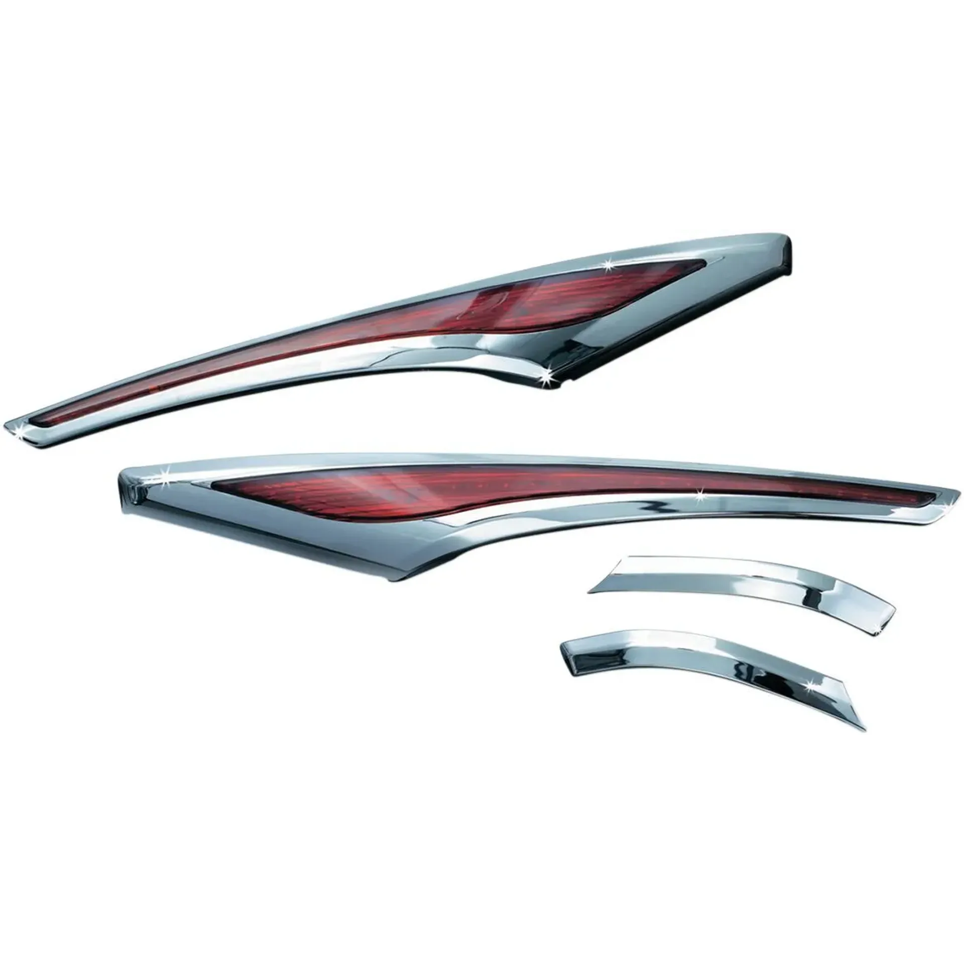 Led Saddlebag Accent Swoops Chrome