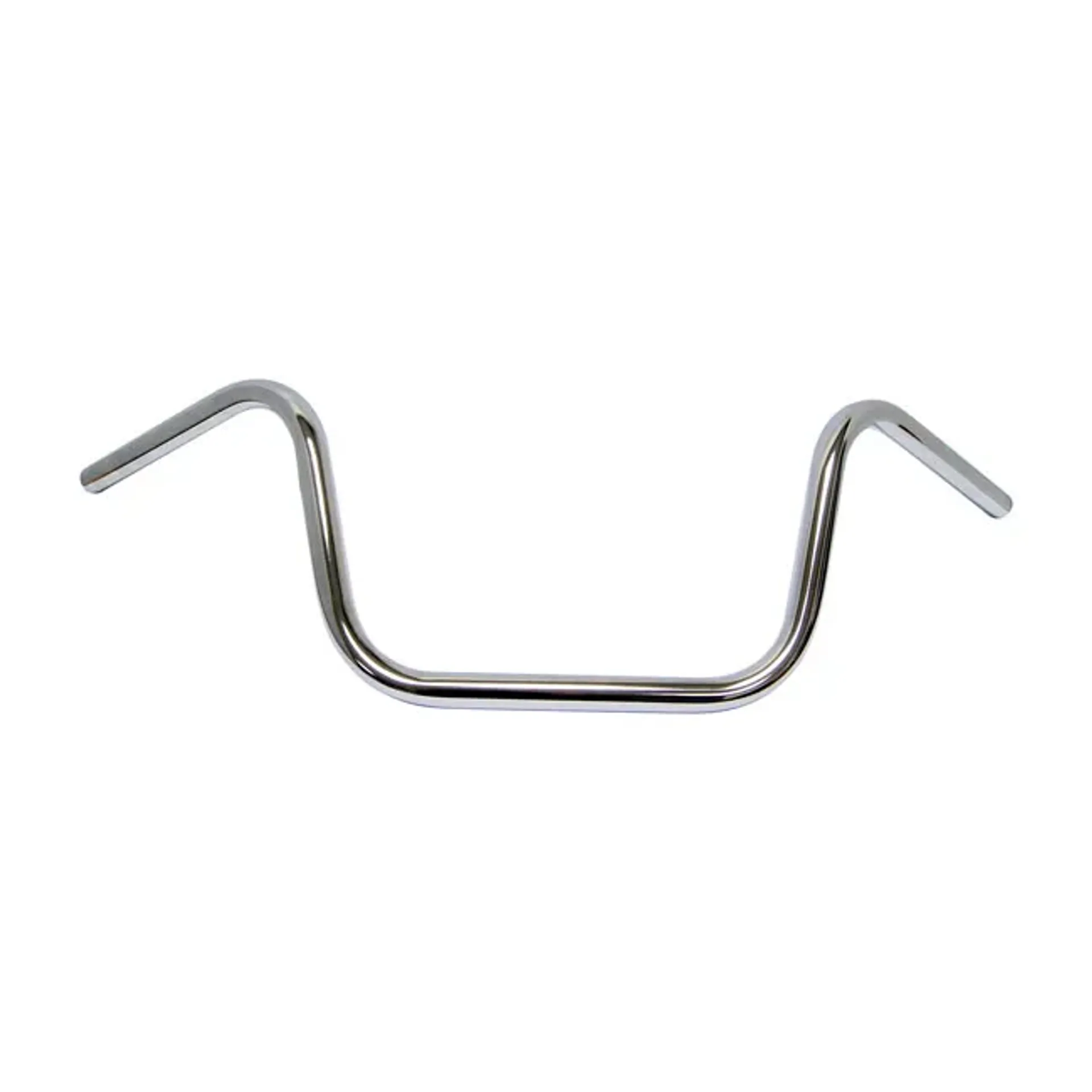 Apehanger handlebar, 10" rise, 1" chrome