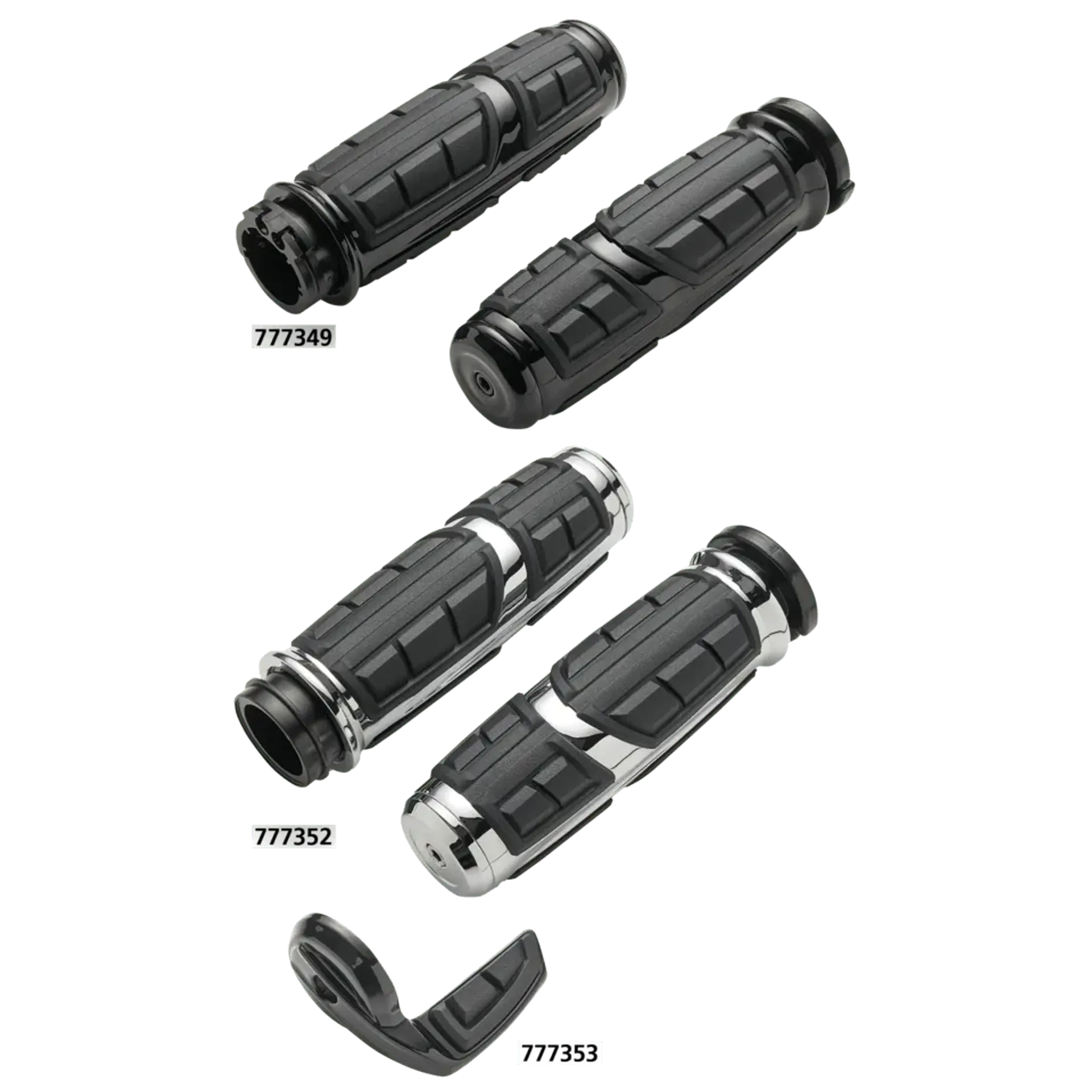 Chicane Grips Black CBL