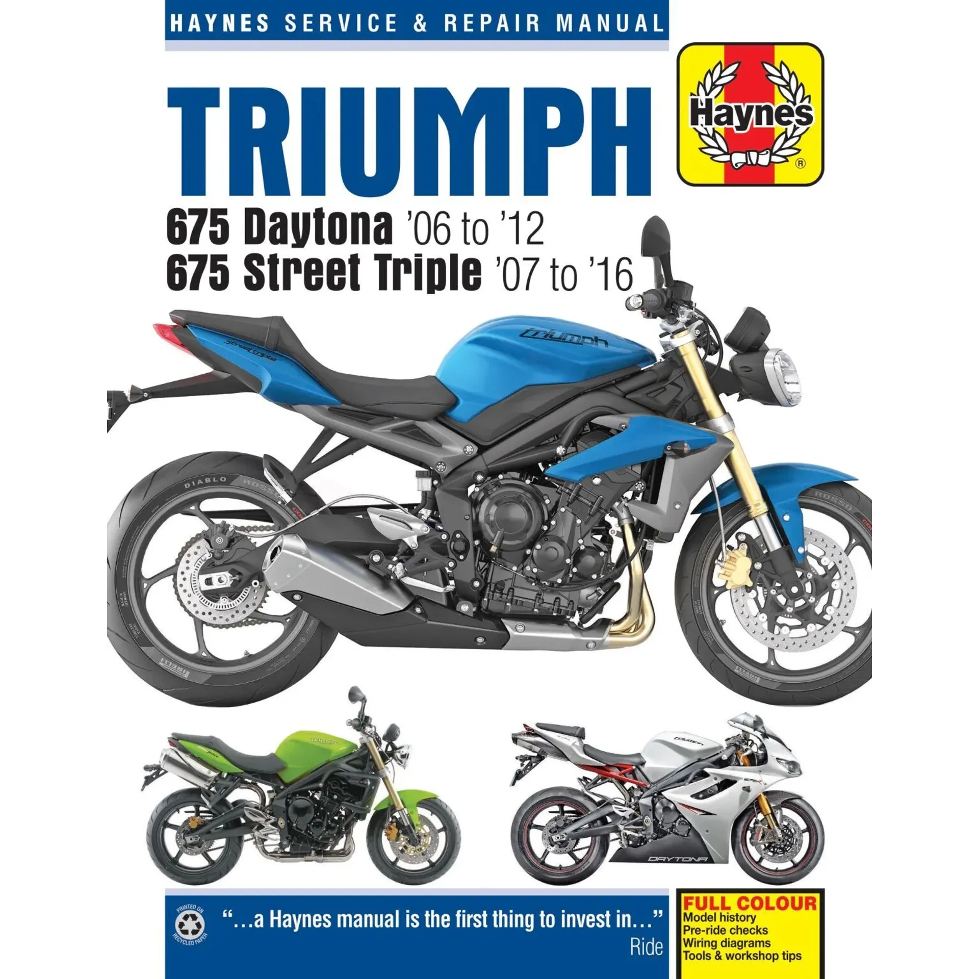 Triumph 675 (06 -16)