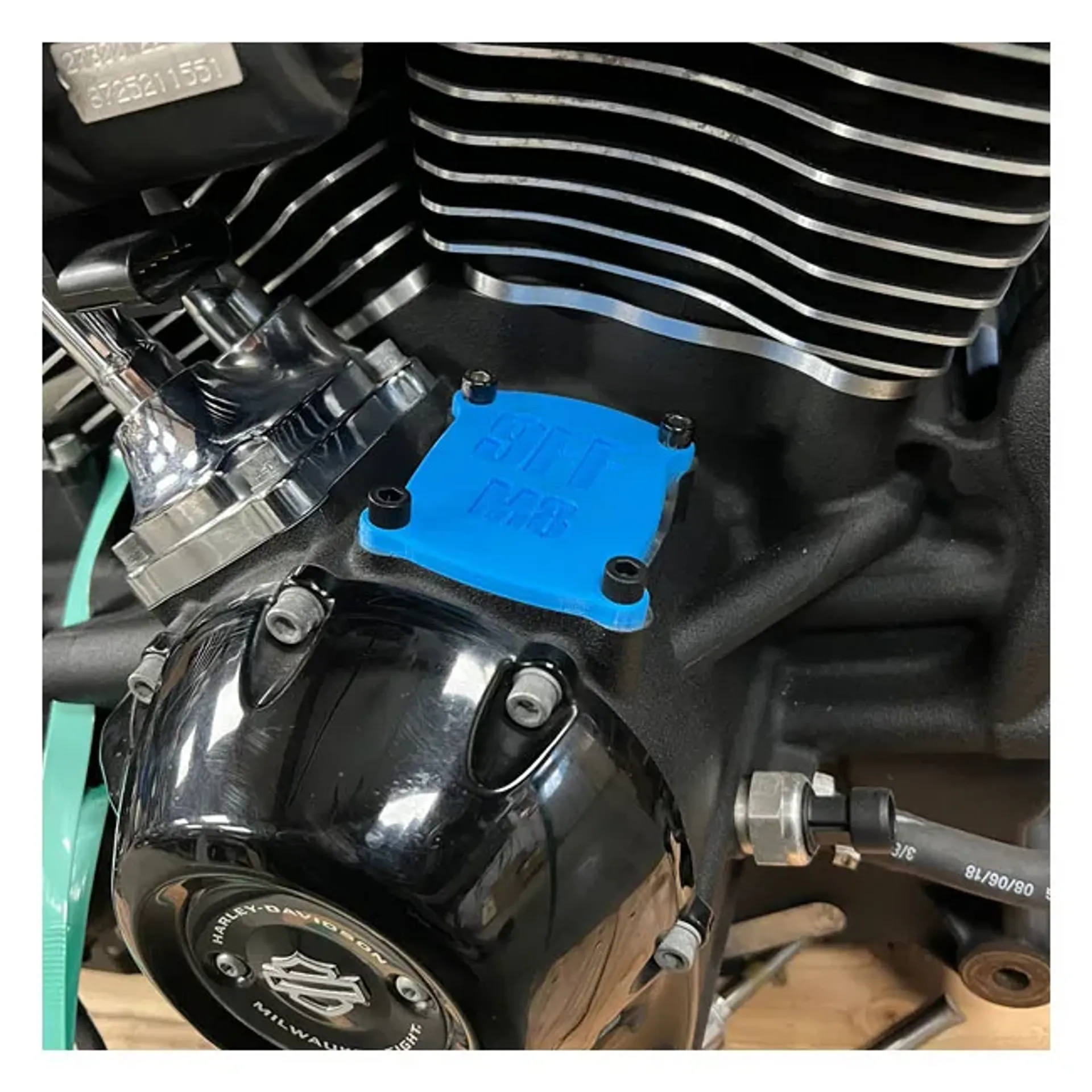 9Finger Fabrication, M8 lifter bore case cover set