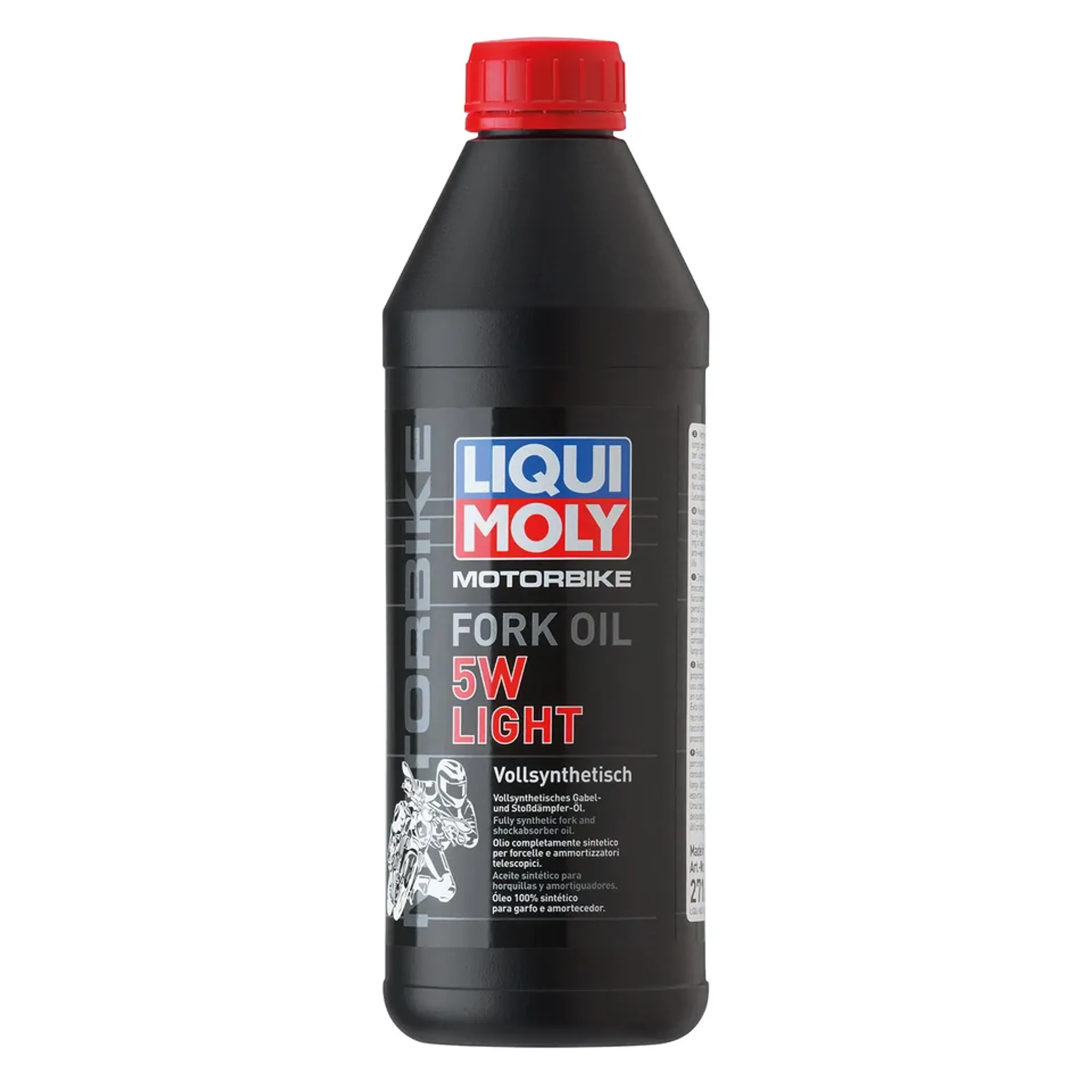 1l Motorbike Fork Oil 5W Light