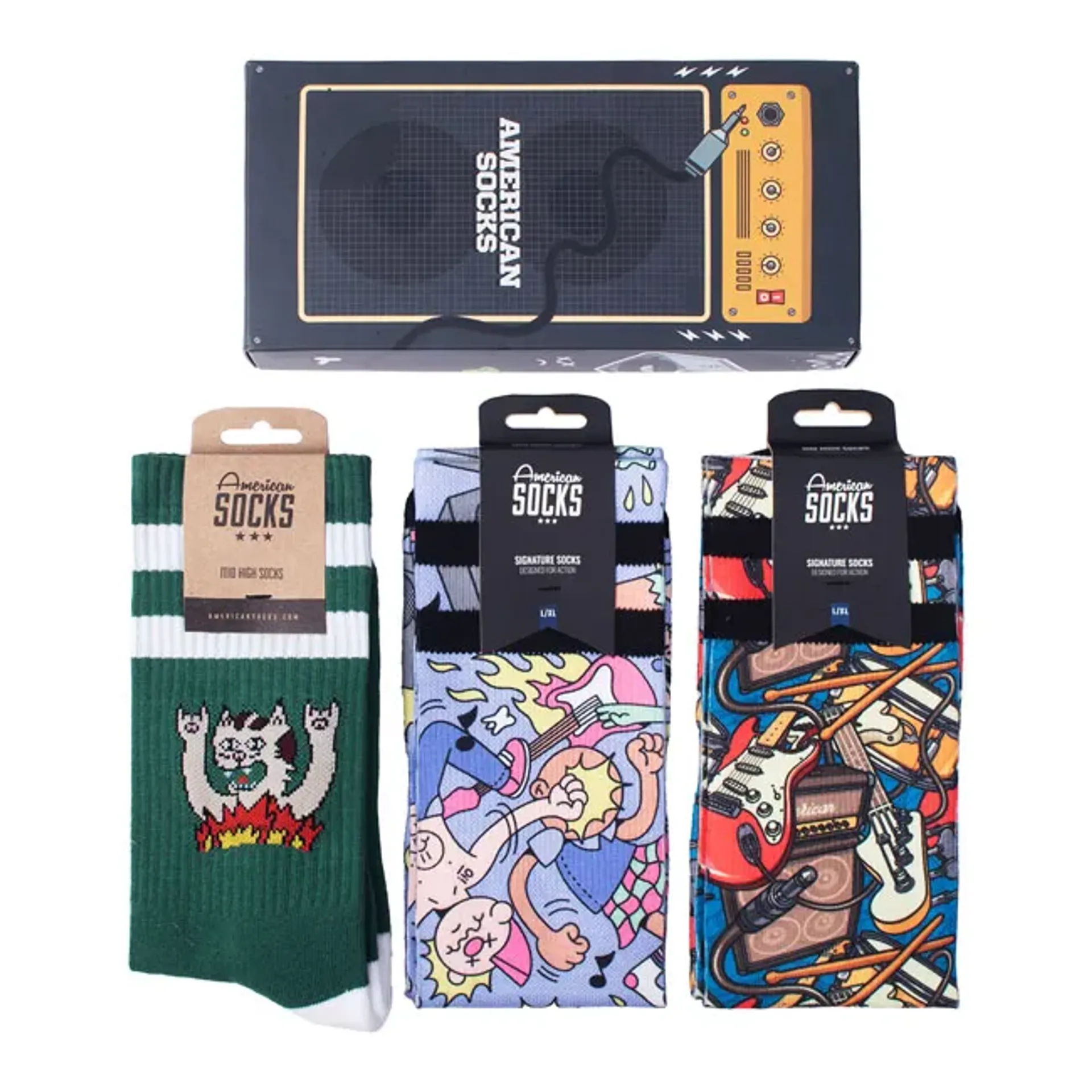 American Socks Amp gift box