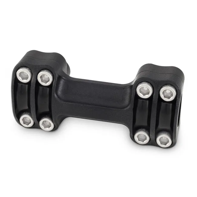 Burly, Reaper riser kit. 1.5" high. 8-bolt 1-piece. Black