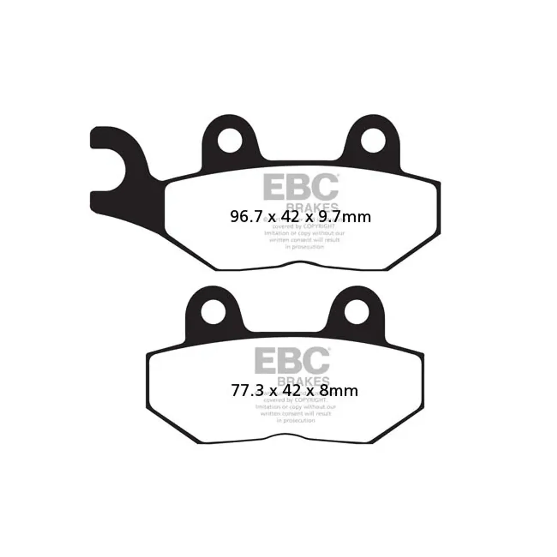EBC Organic brake pads