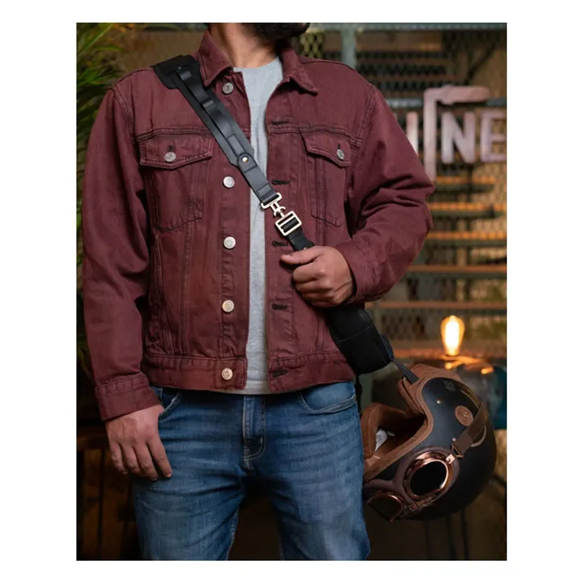 Trip Machine Helmet Harness black