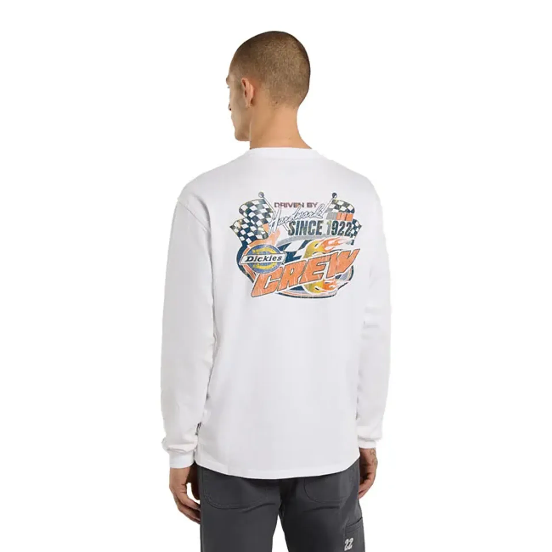 Dickies Nashport long sleeve white