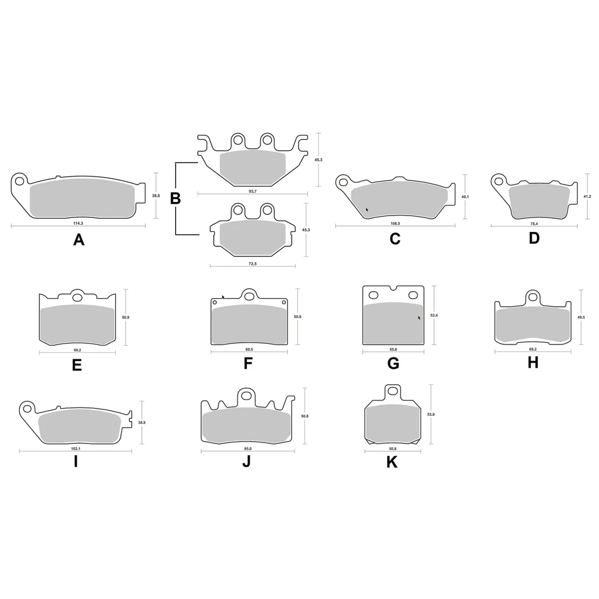 EBC brake pads Indian15-up Victory 08-up