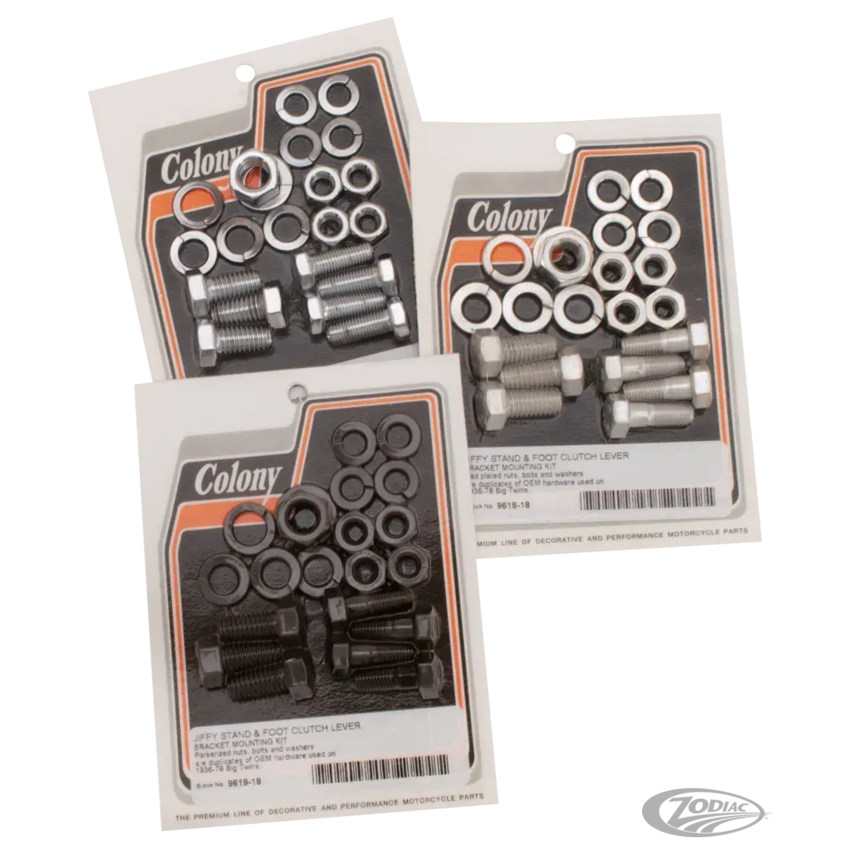 Jiffy & foot clutch mnt kit CP mark WhiP