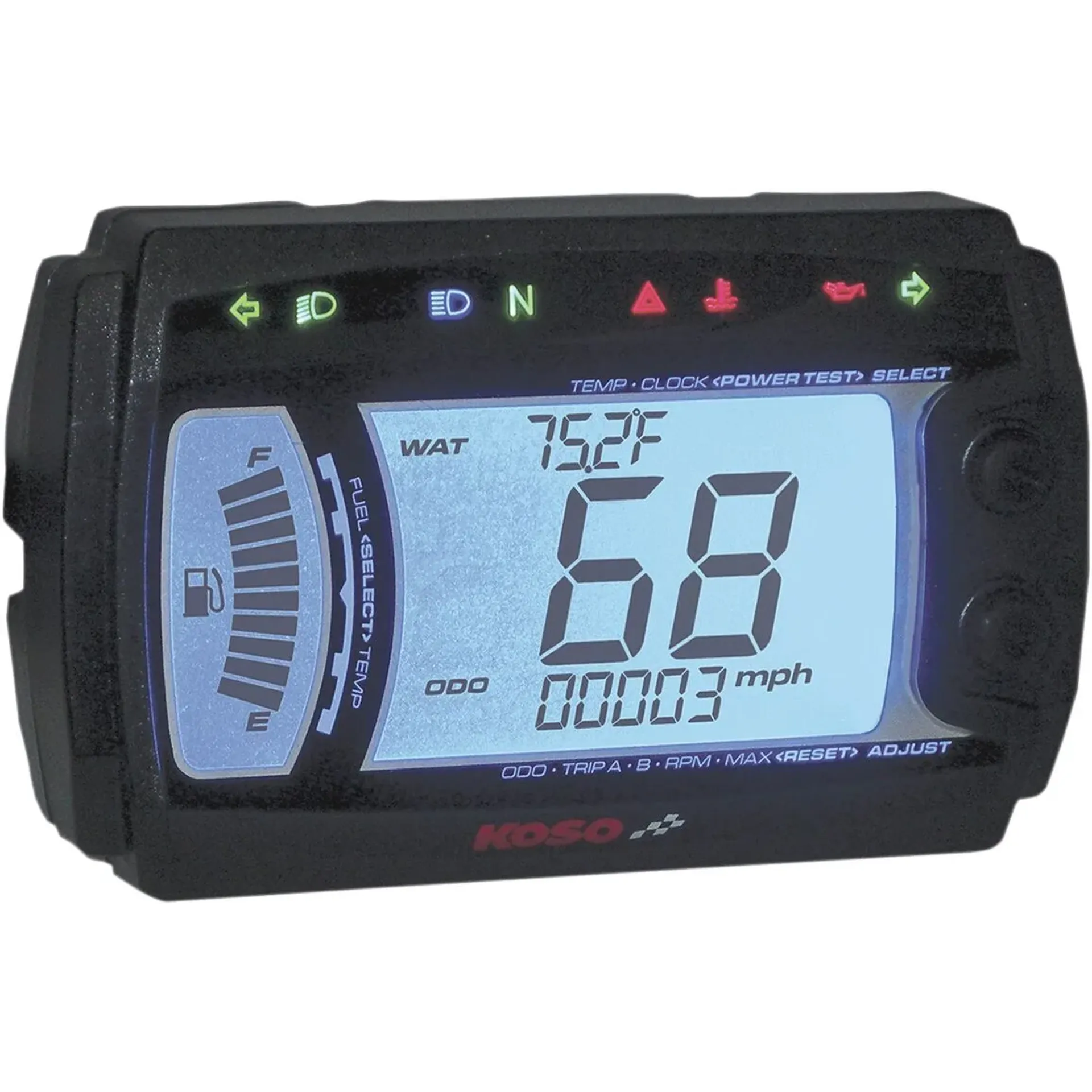 Speedometer Multifunction Xr-Sr Black