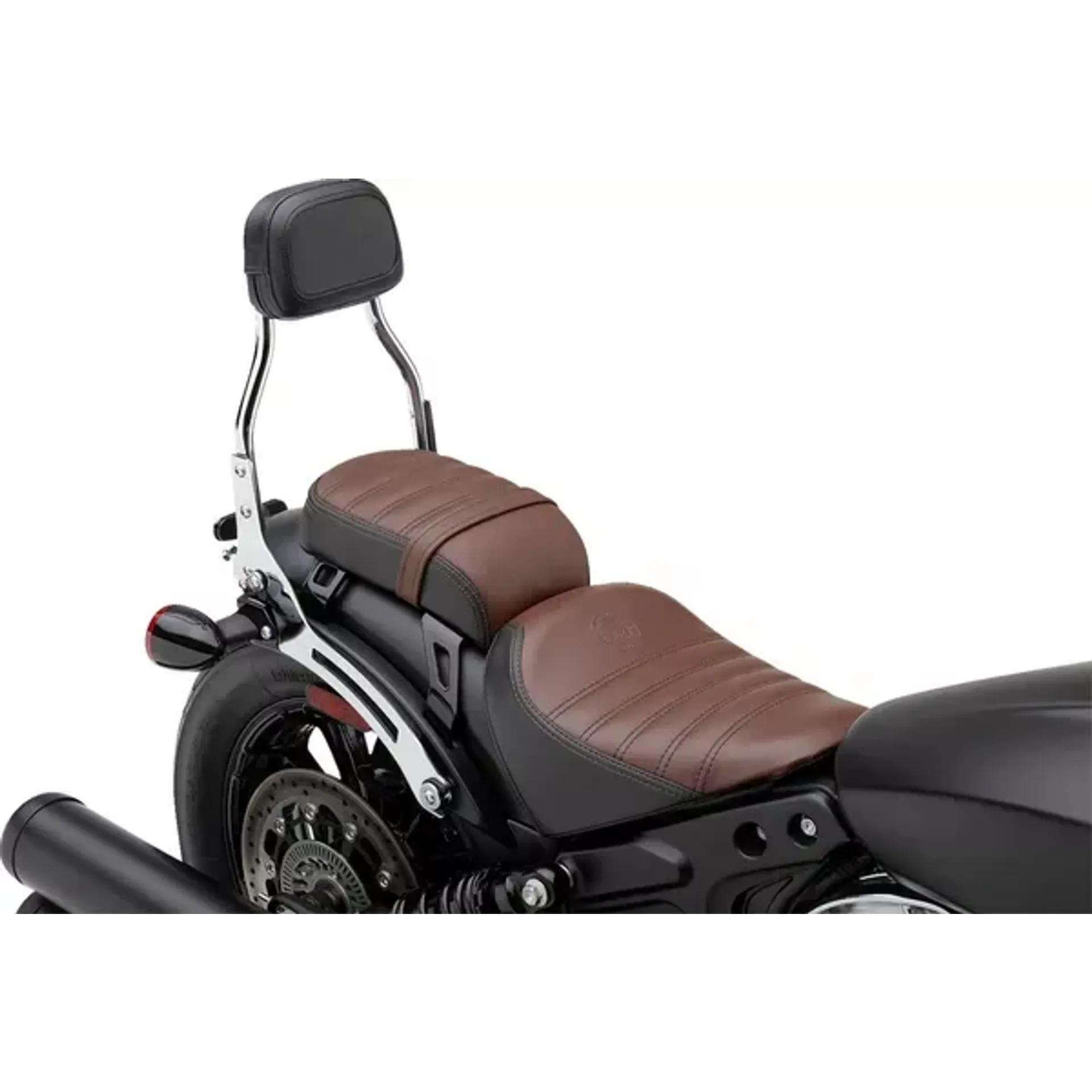Backrest mini bobber chr