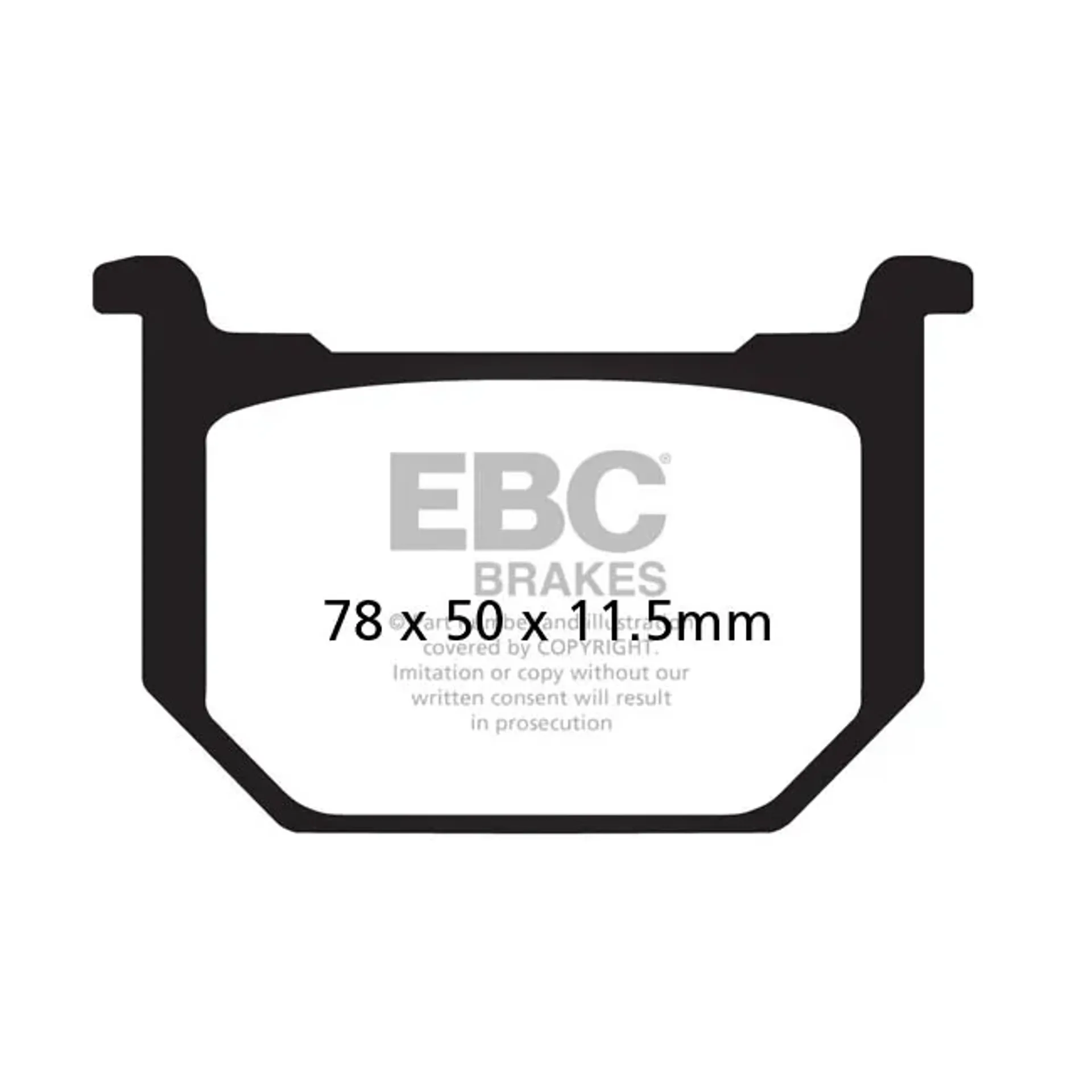 EBC Organic brake pads