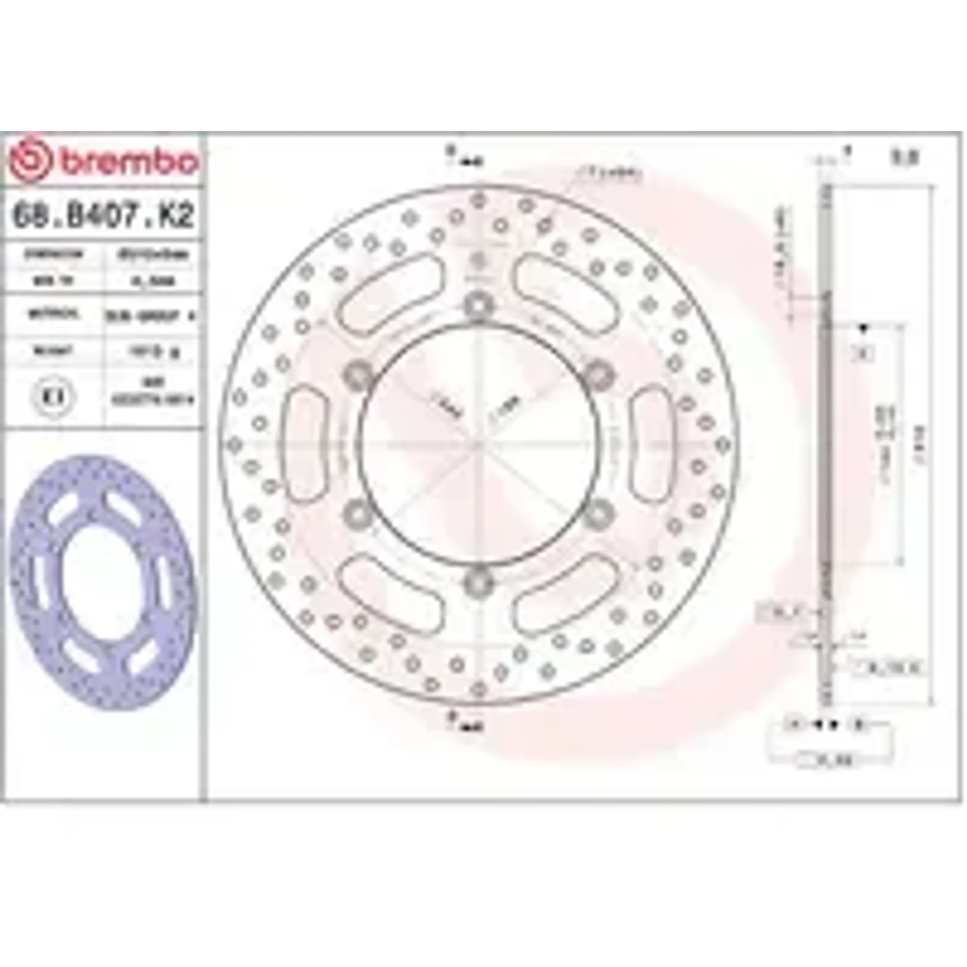 Brake disc fix fr