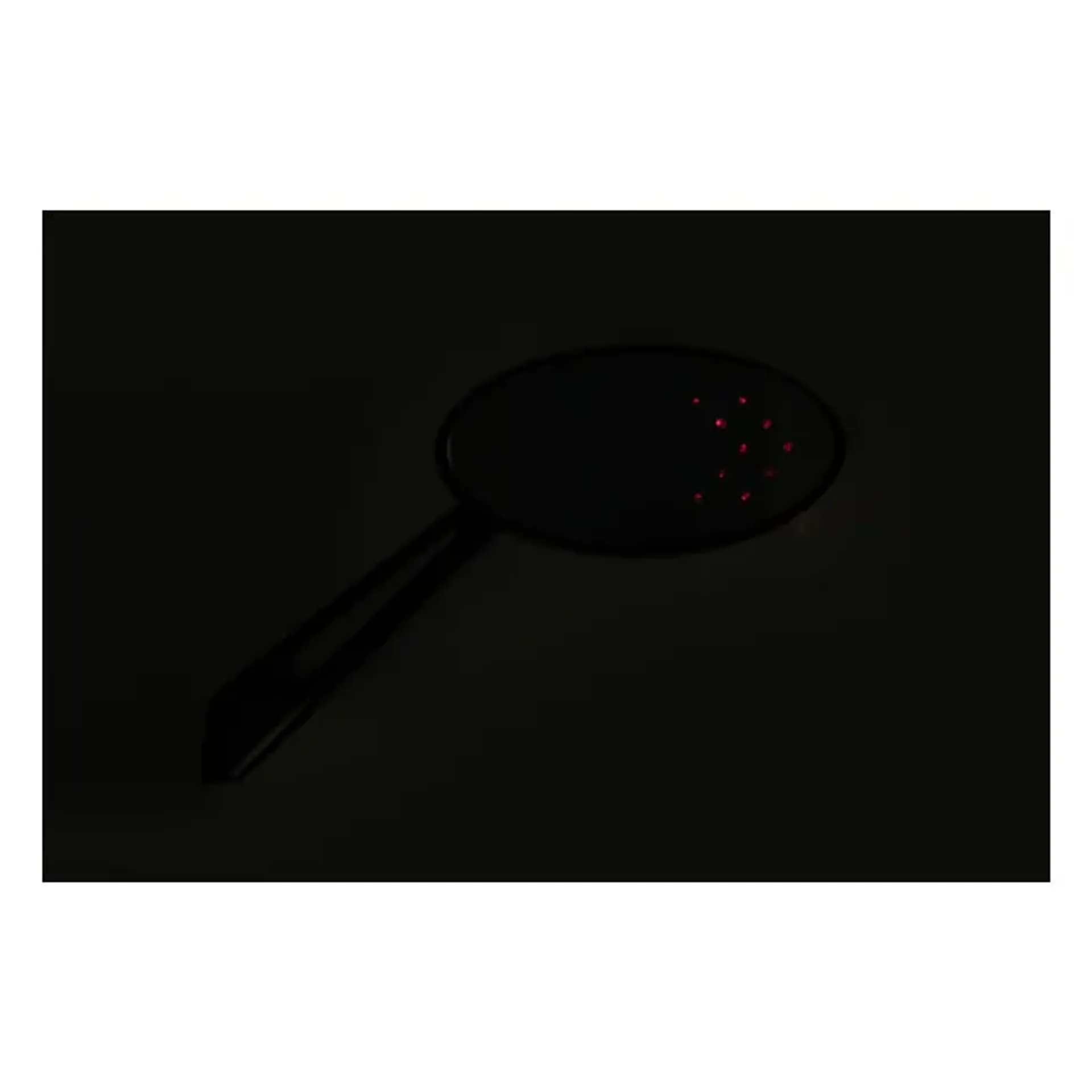 LED cateye turn signal mirror set. Black, amber front lens