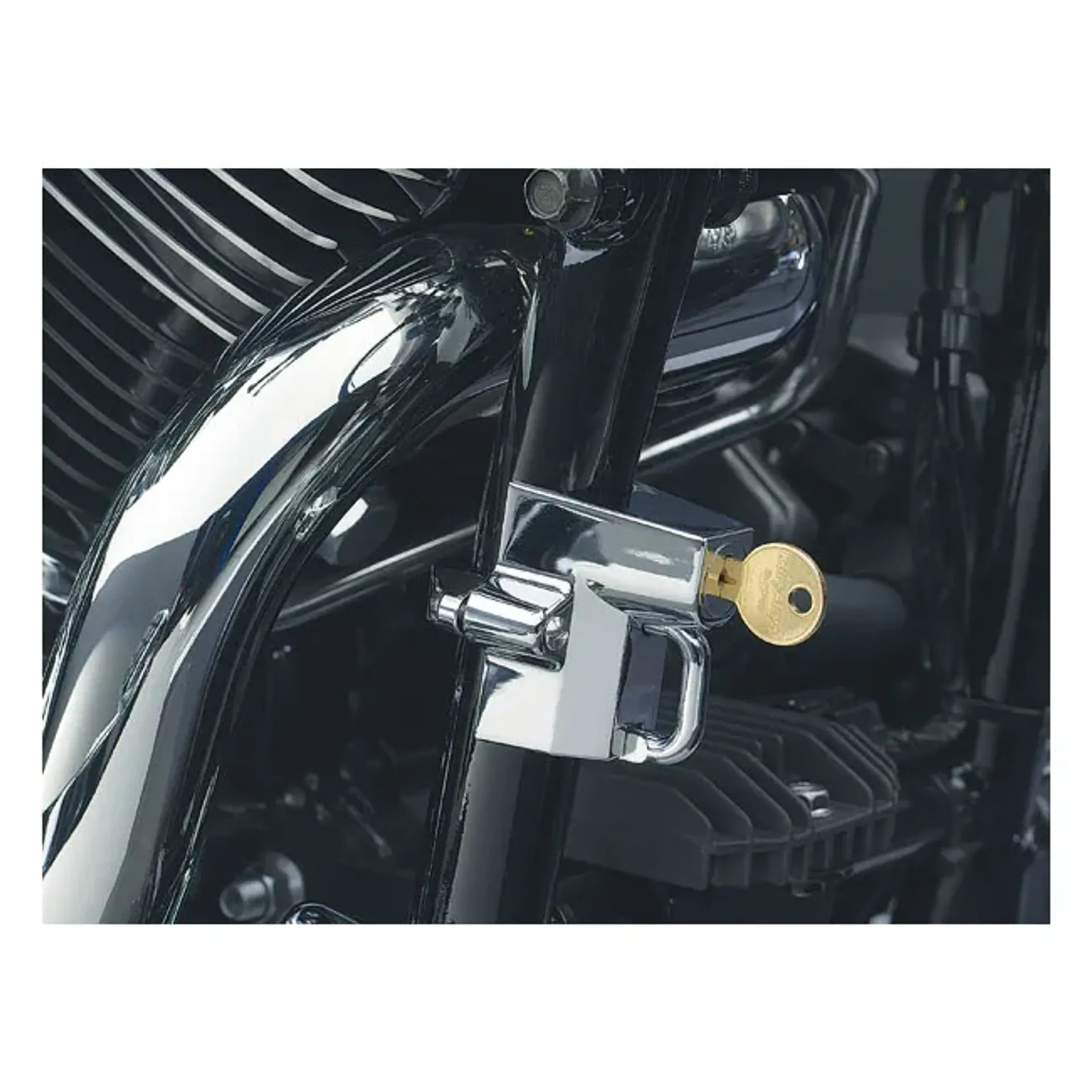 Kuryakyn, Helmet lock chrome
