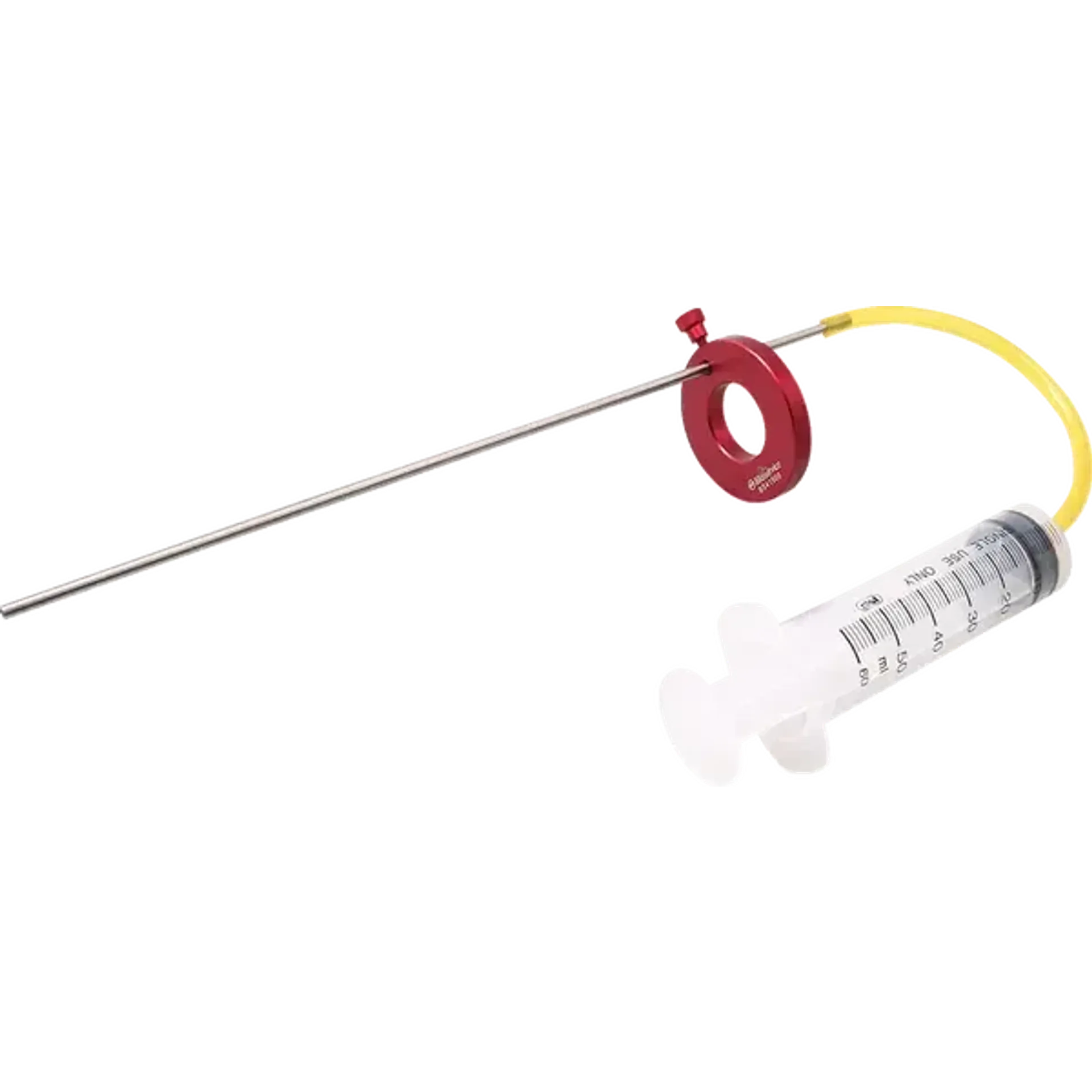 Fork oil level gauge
