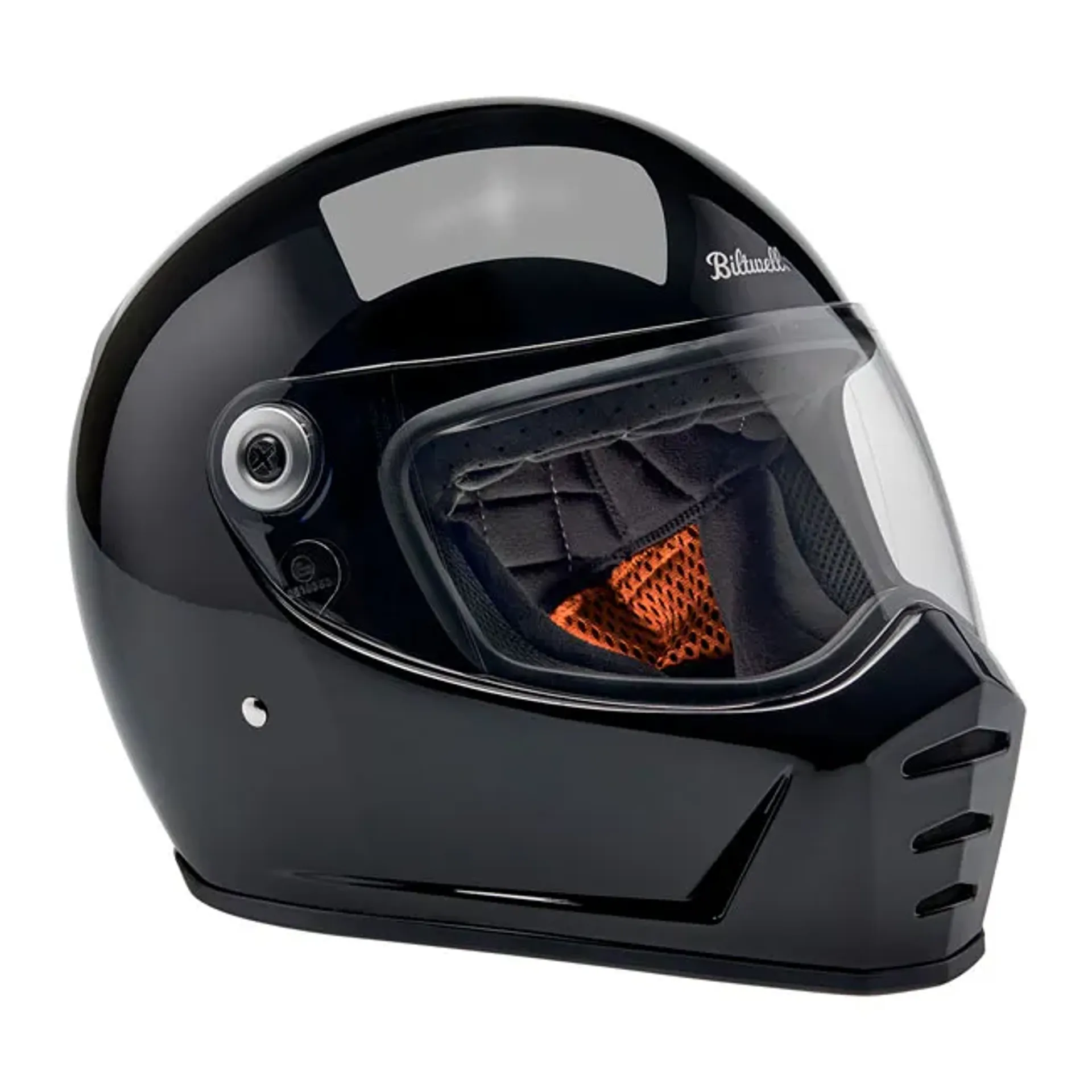 Biltwell Lane Splitter helmet gloss black
