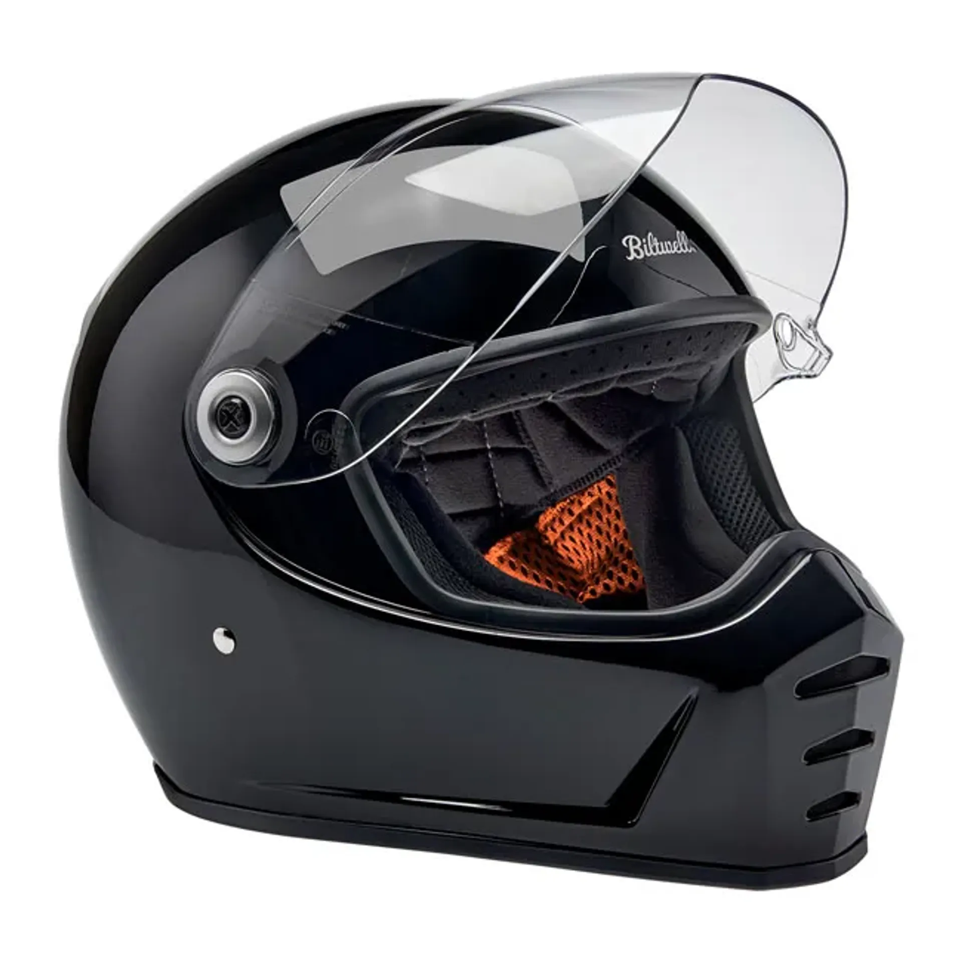 Biltwell Lane Splitter helmet gloss black