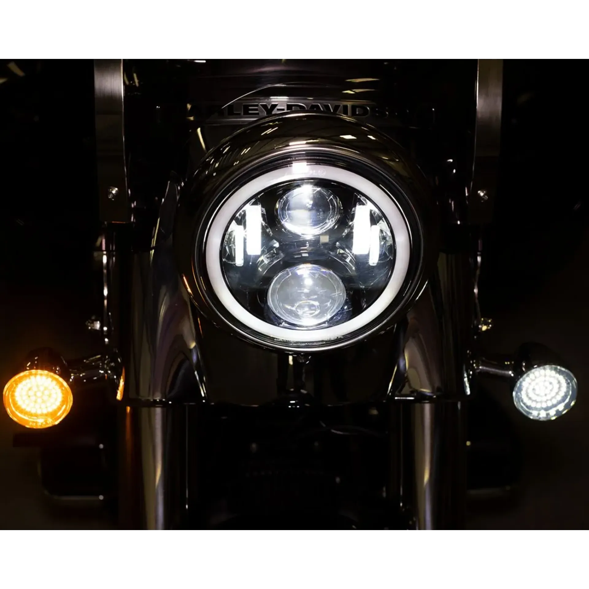 Headlamp 7″Led Halo Blk