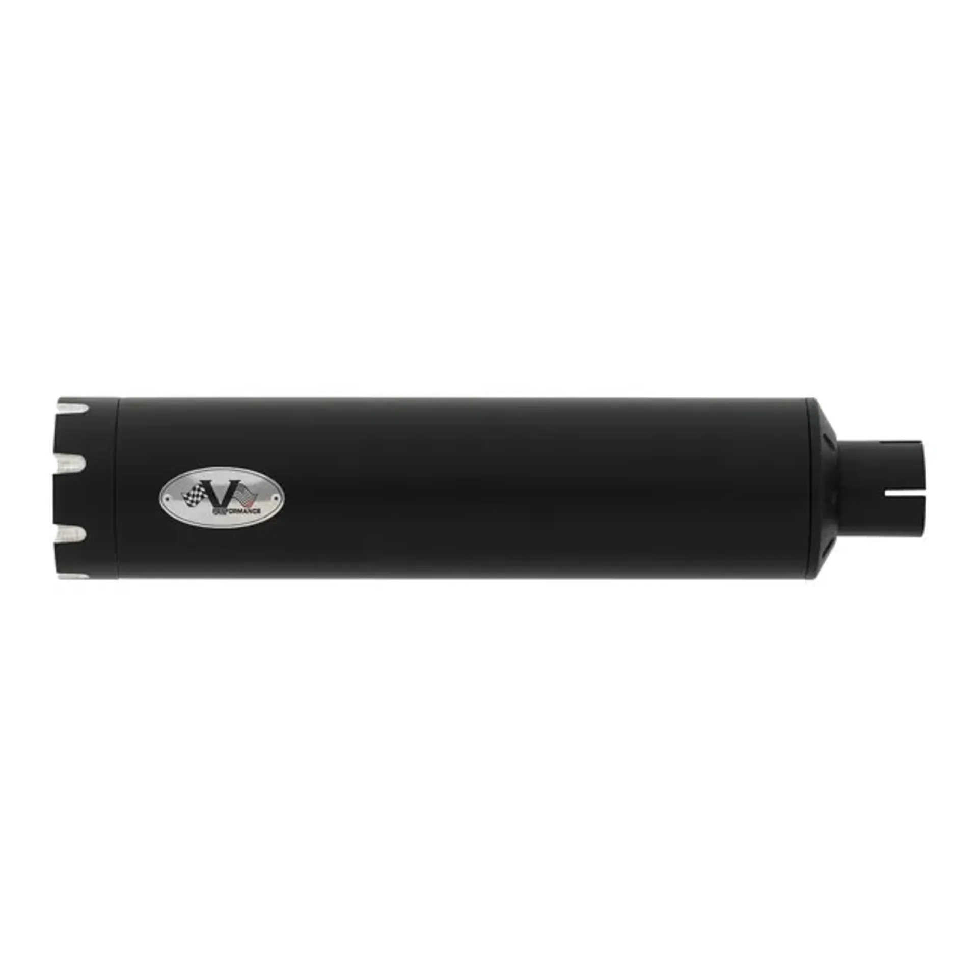 V Performance, Revolver 80mm slip-on muffler set. Black