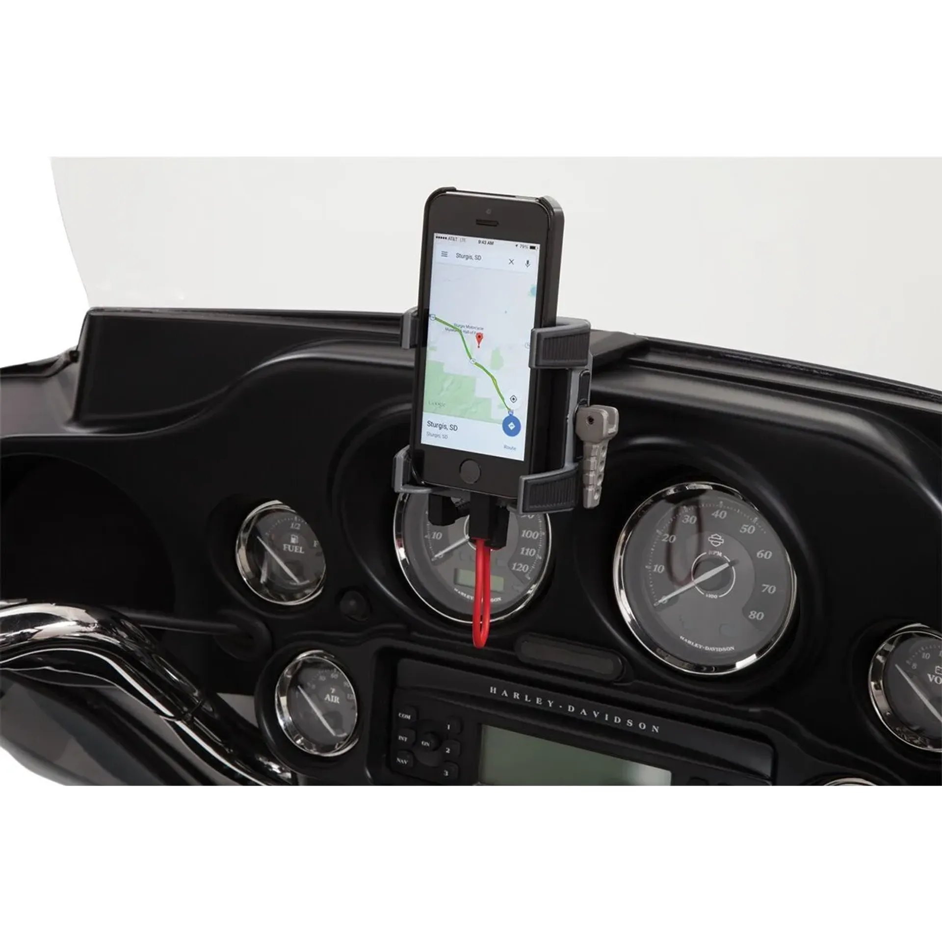 Smartphone/Gps Holder Premium With Fairing Mount