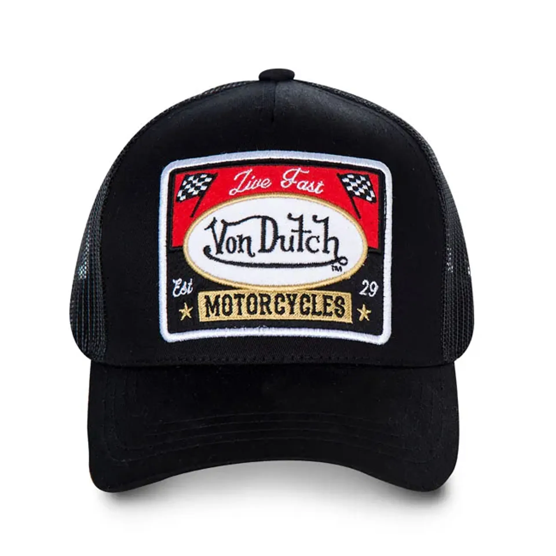 Von Dutch baseball cap black