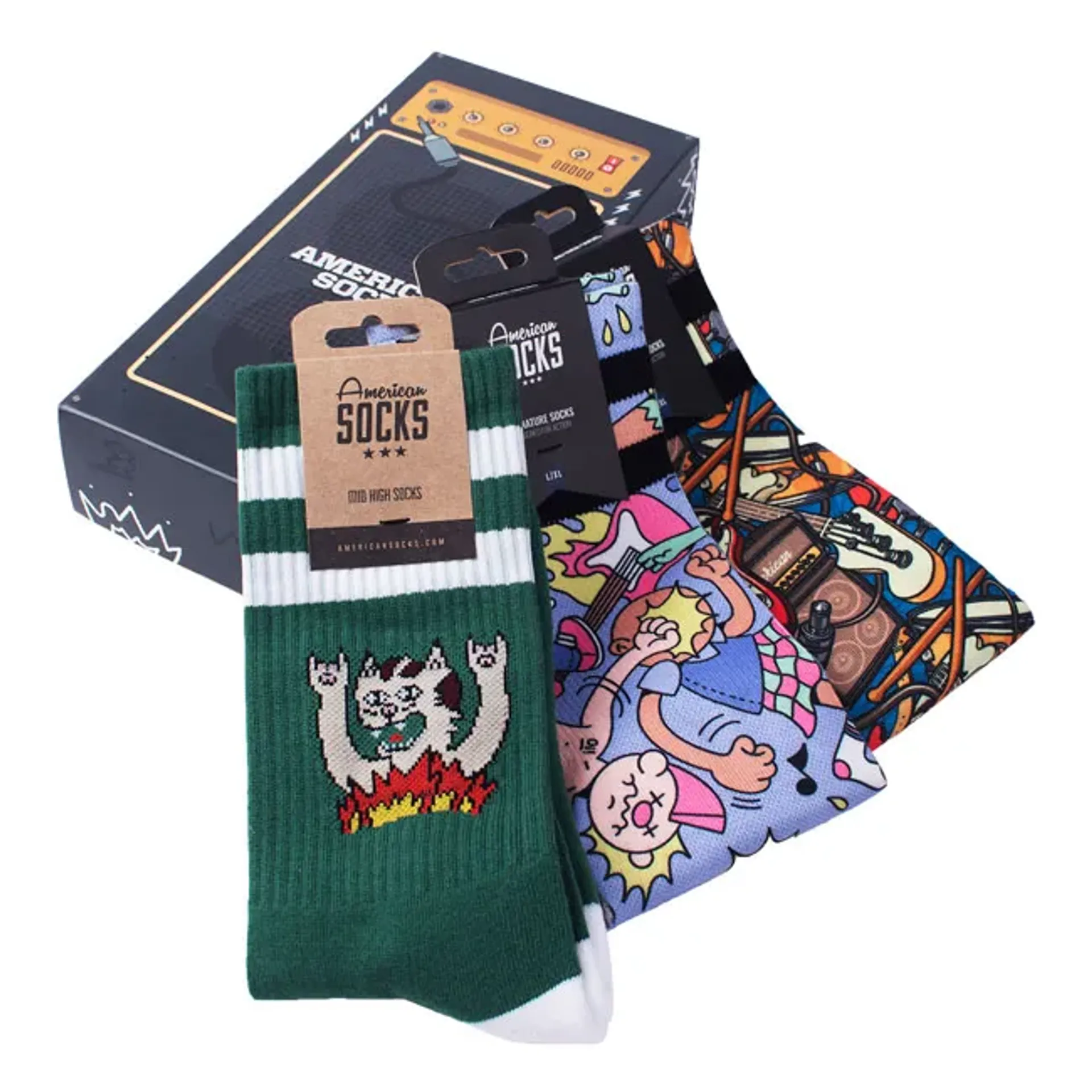 American Socks Amp gift box