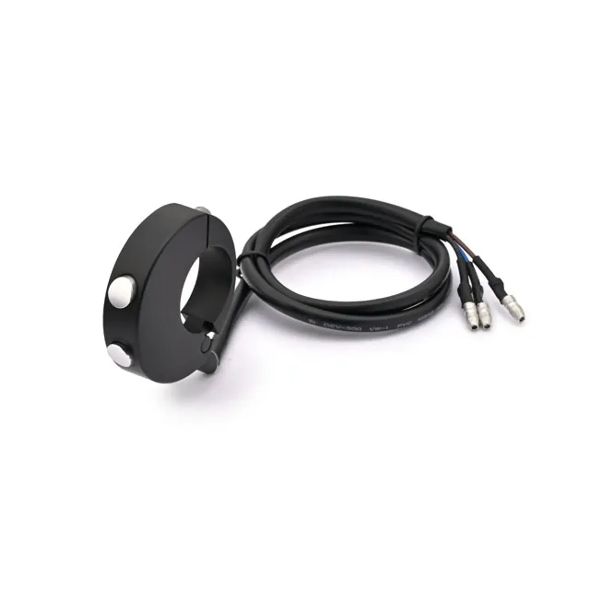 Daytona, dual button speedo handlebar switch. Black
