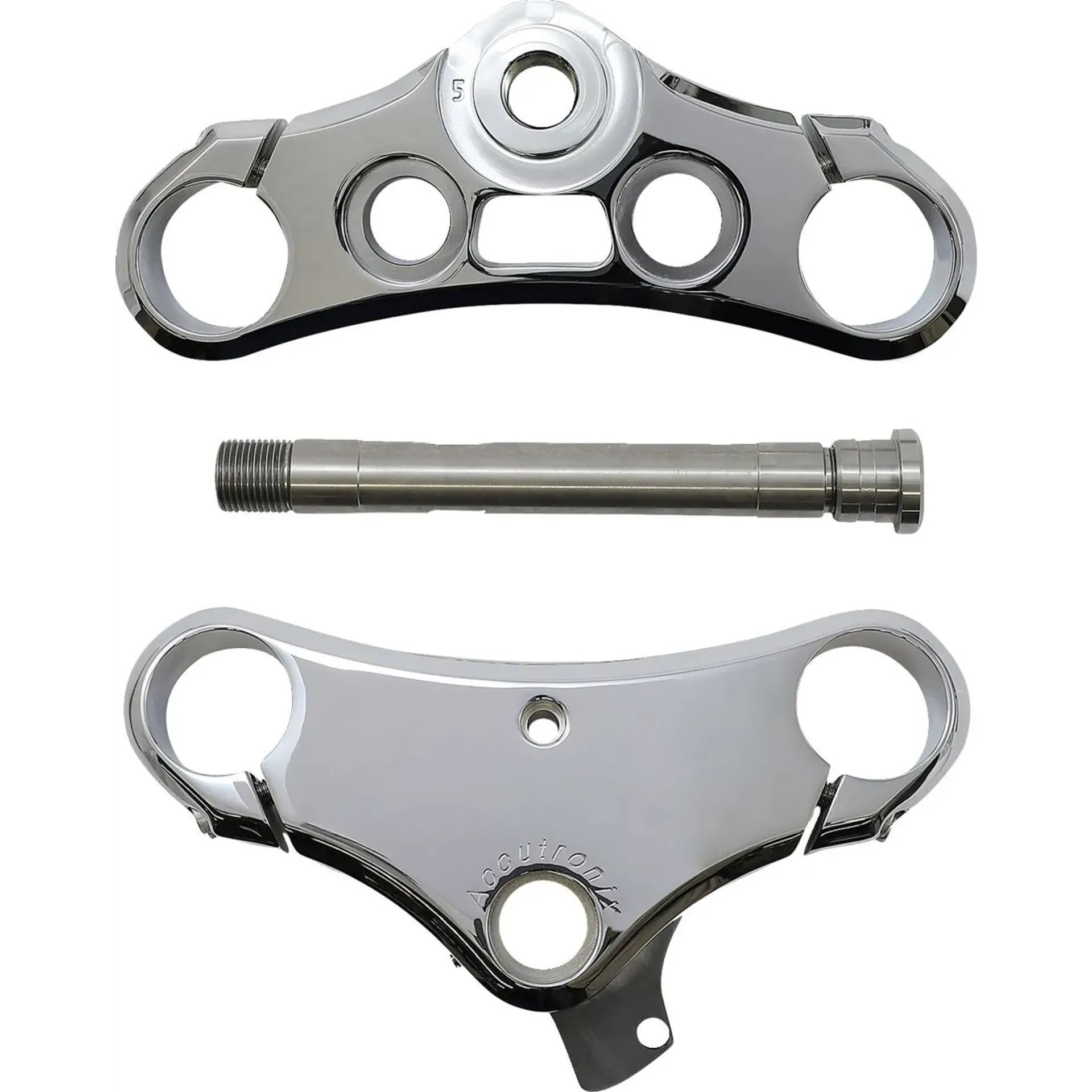 Accutronix Triple Tree Elite Smooth 5?? Rake 49Mm Chrome
