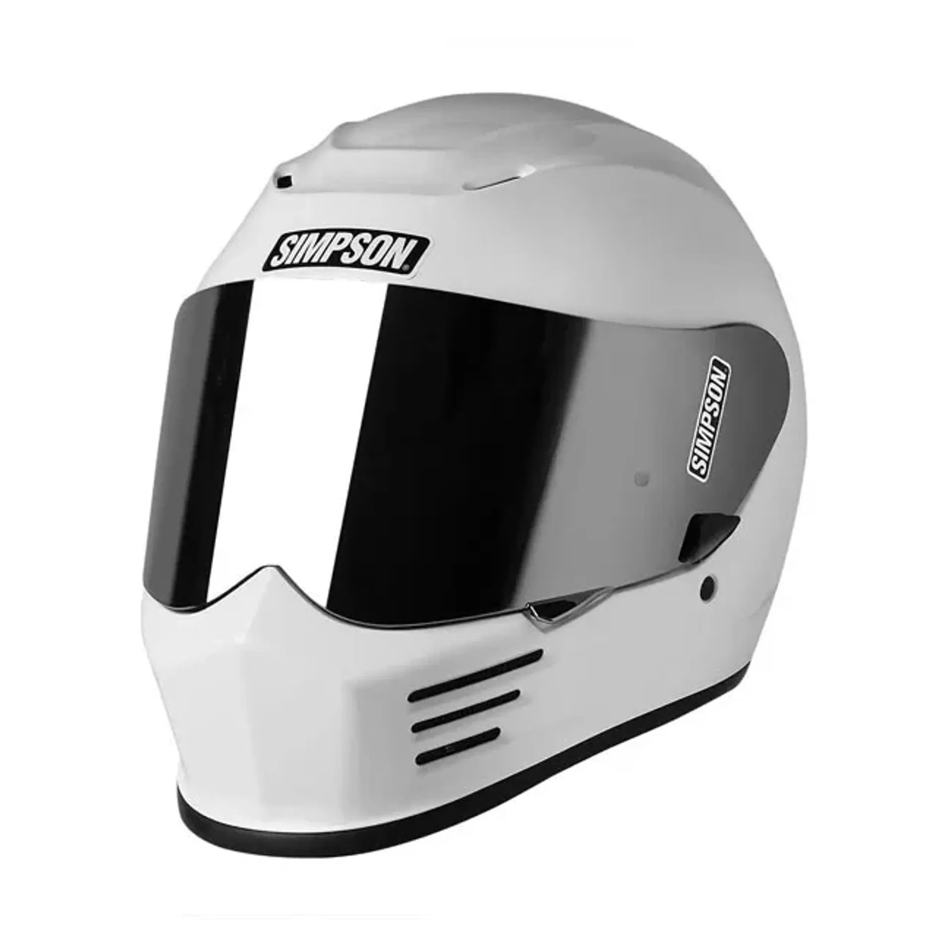 Simpson Speed helmet white