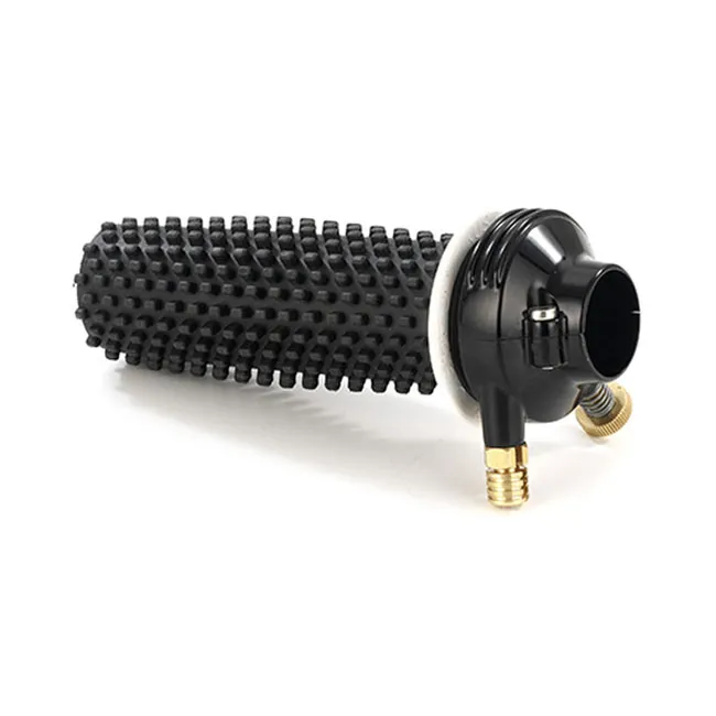 K-Tech 7/8" Deluxe throttle housing. Forged brass. - Afbeelding 2