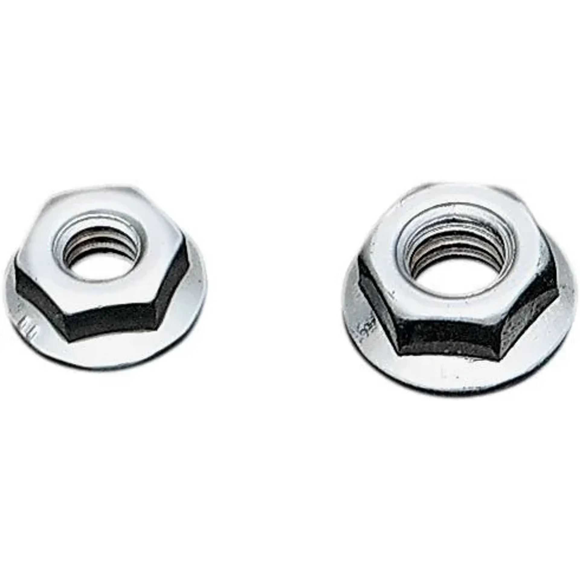 Flange Nut 1/4″ – 20 Custom Replacement Coarse Chrome Natural
